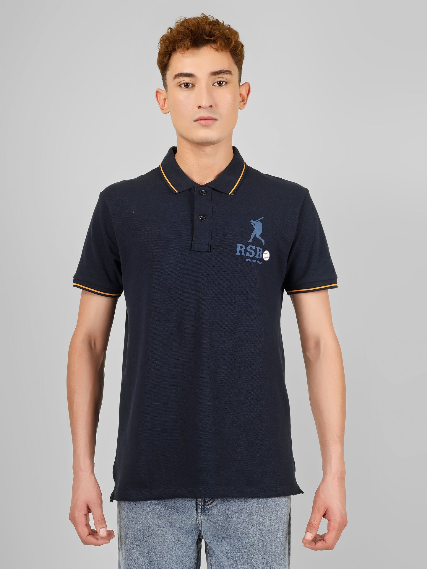 Premium Polo Collar T-Shirt – 100% Super Combed Cotton