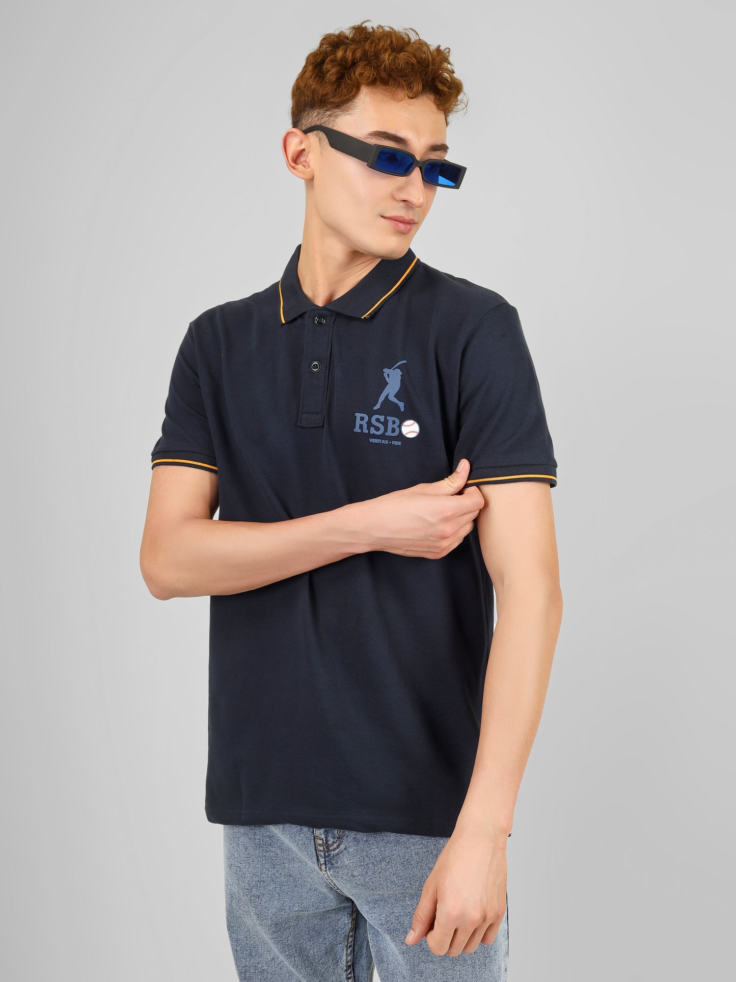 Premium Polo Collar T-Shirt – 100% Super Combed Cotton
