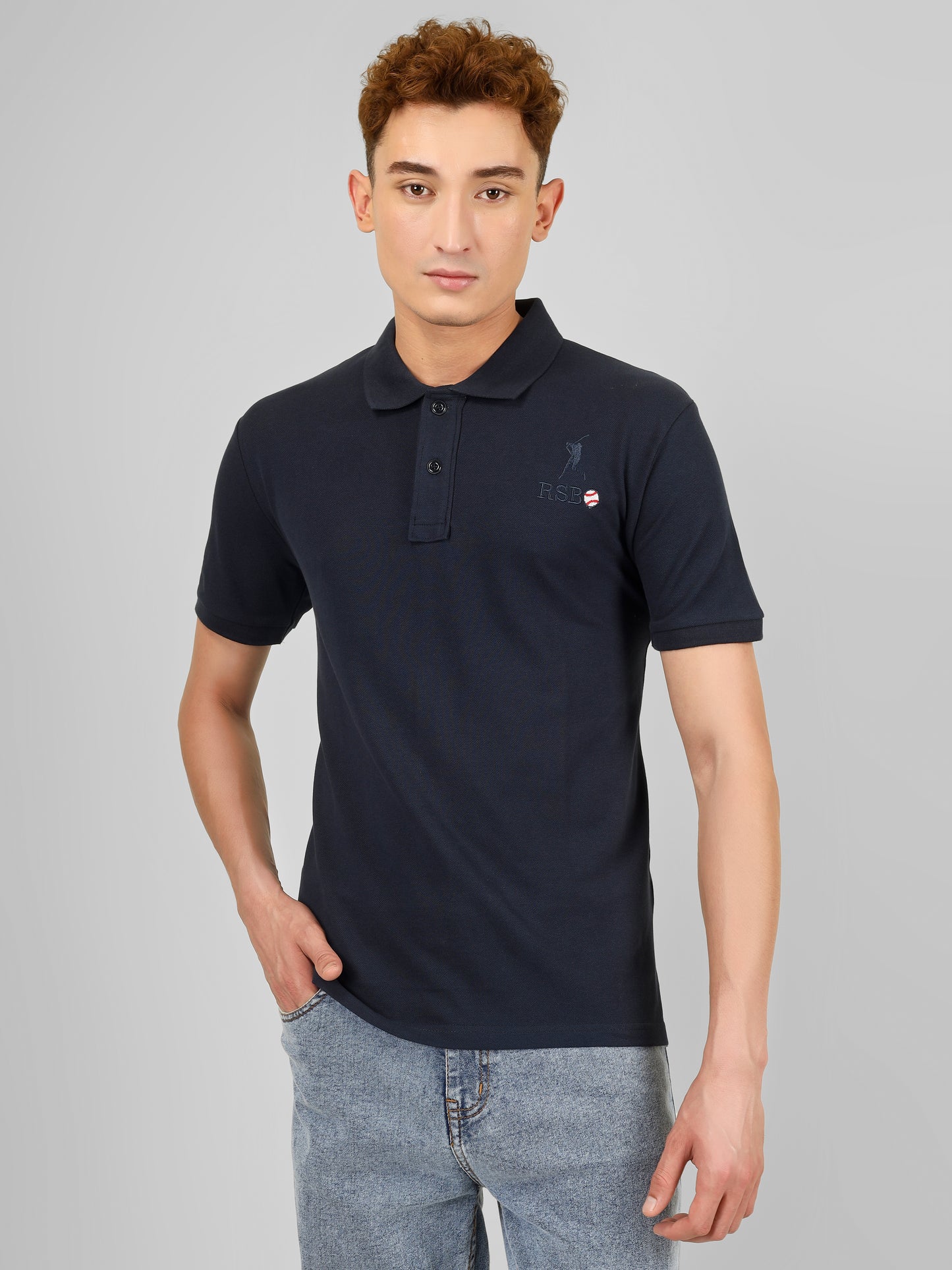 Premium Polo Collar T-Shirt – 100% Super Combed Cotton