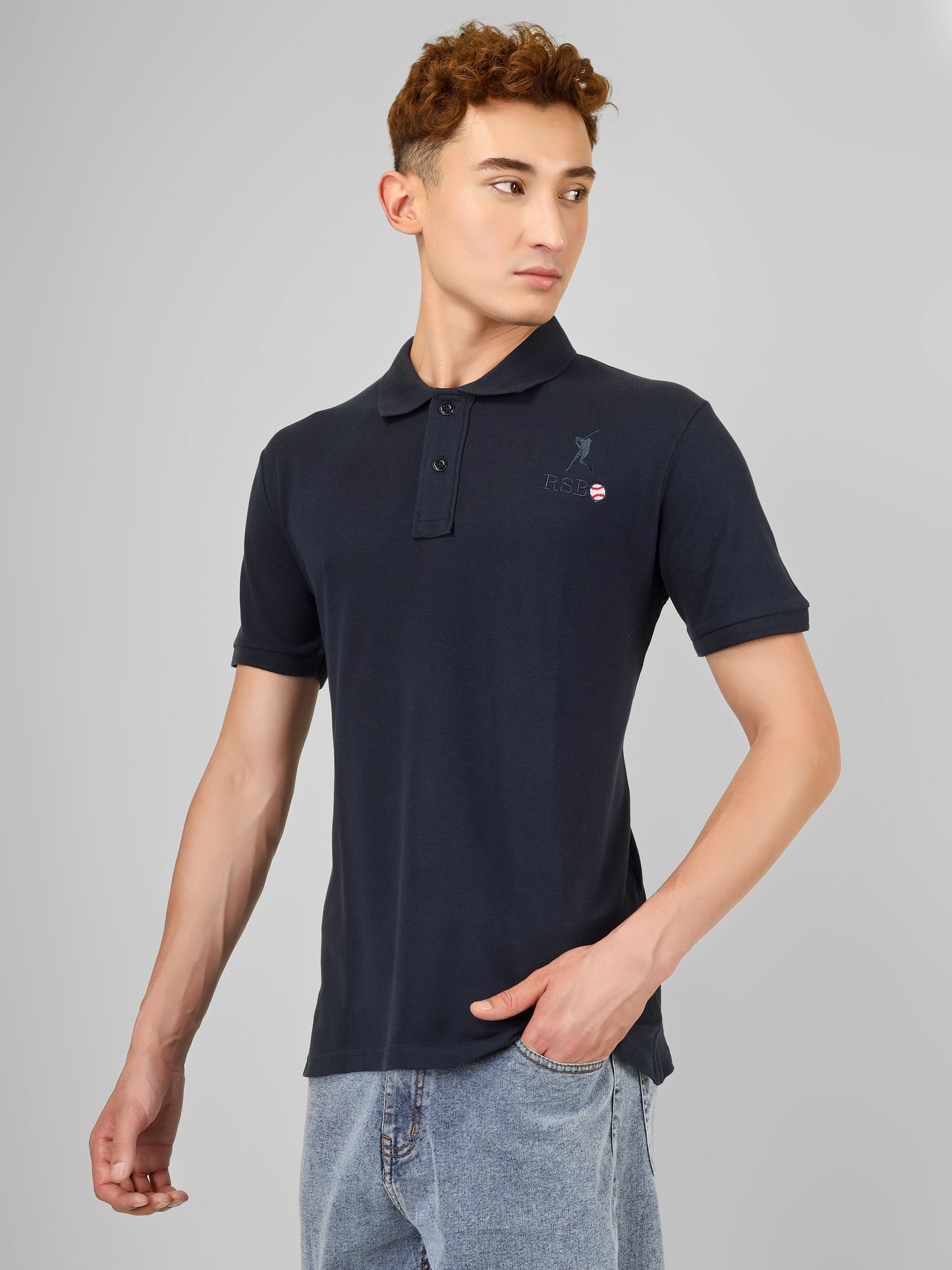 Premium Polo Collar T-Shirt – 100% Super Combed Cotton