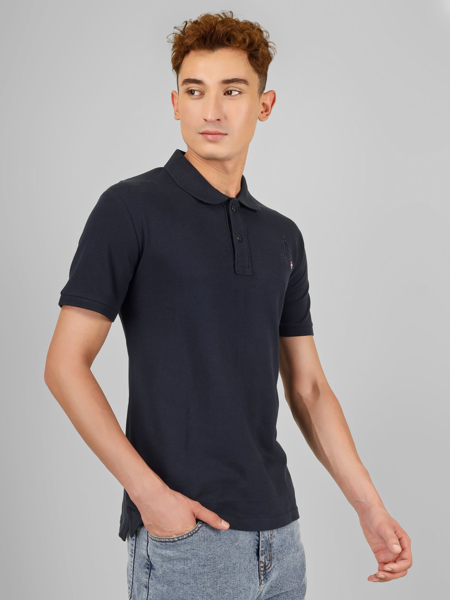 Premium Polo Collar T-Shirt – 100% Super Combed Cotton
