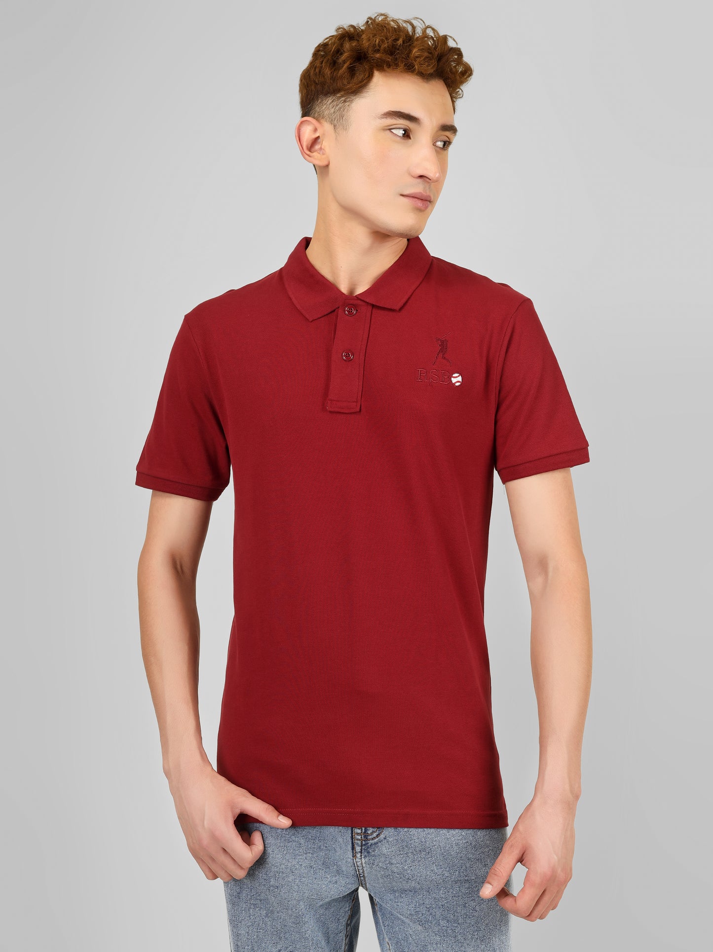 Premium Polo Collar T-Shirt – 100% Super Combed Cotton