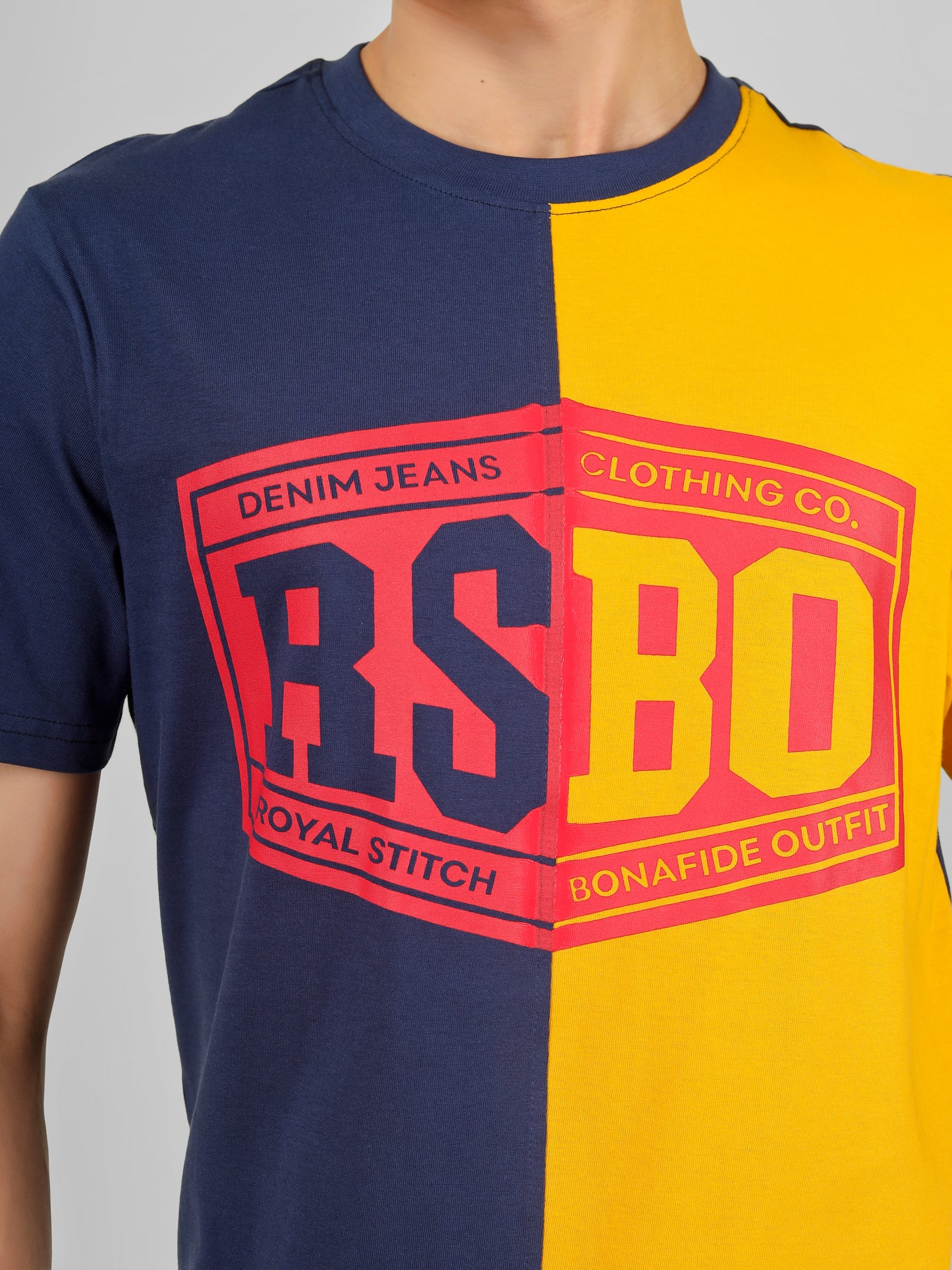 RSBO - Round Neck Dual Tone Streetwear