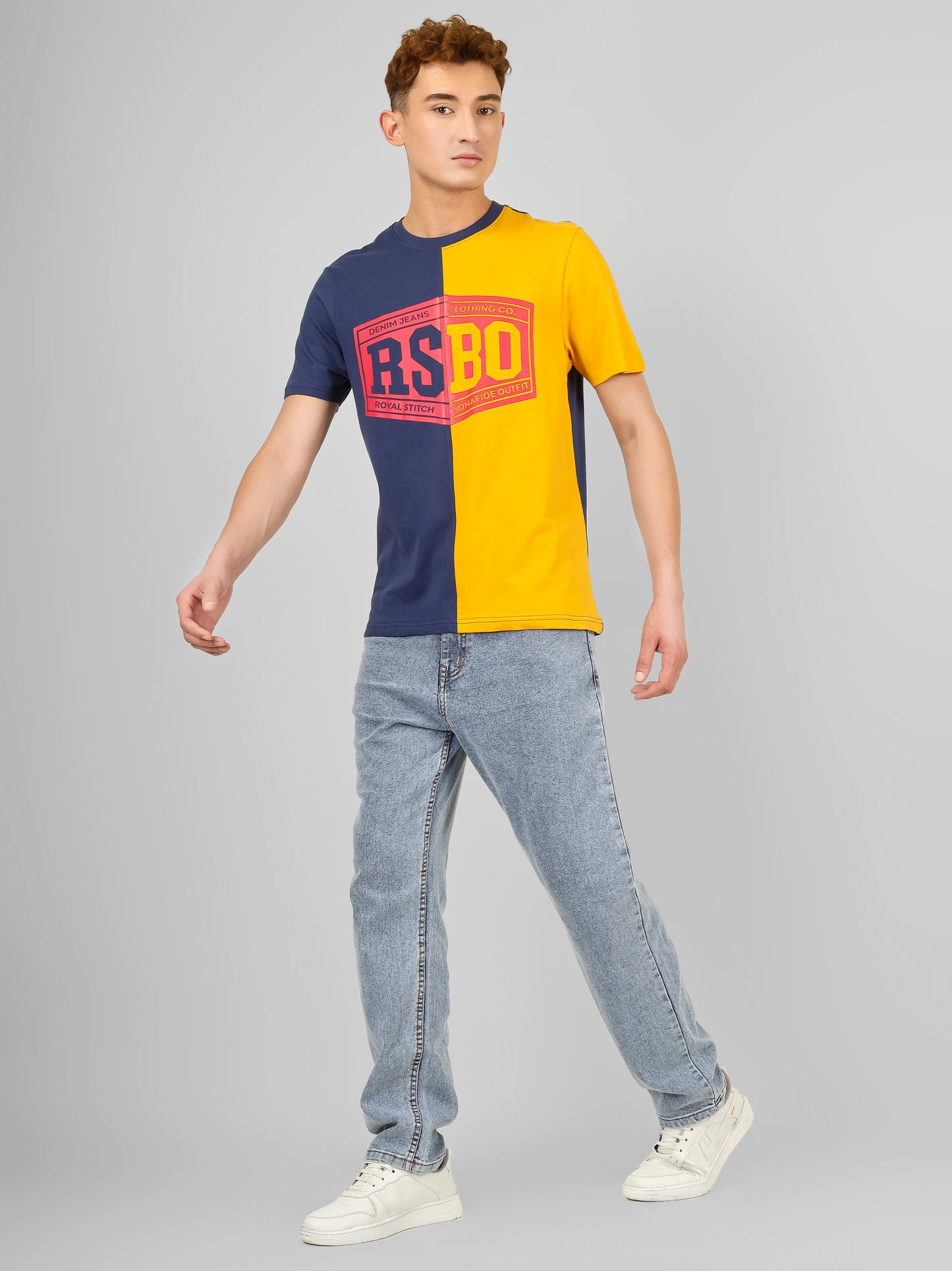 RSBO - Round Neck Dual Tone Streetwear