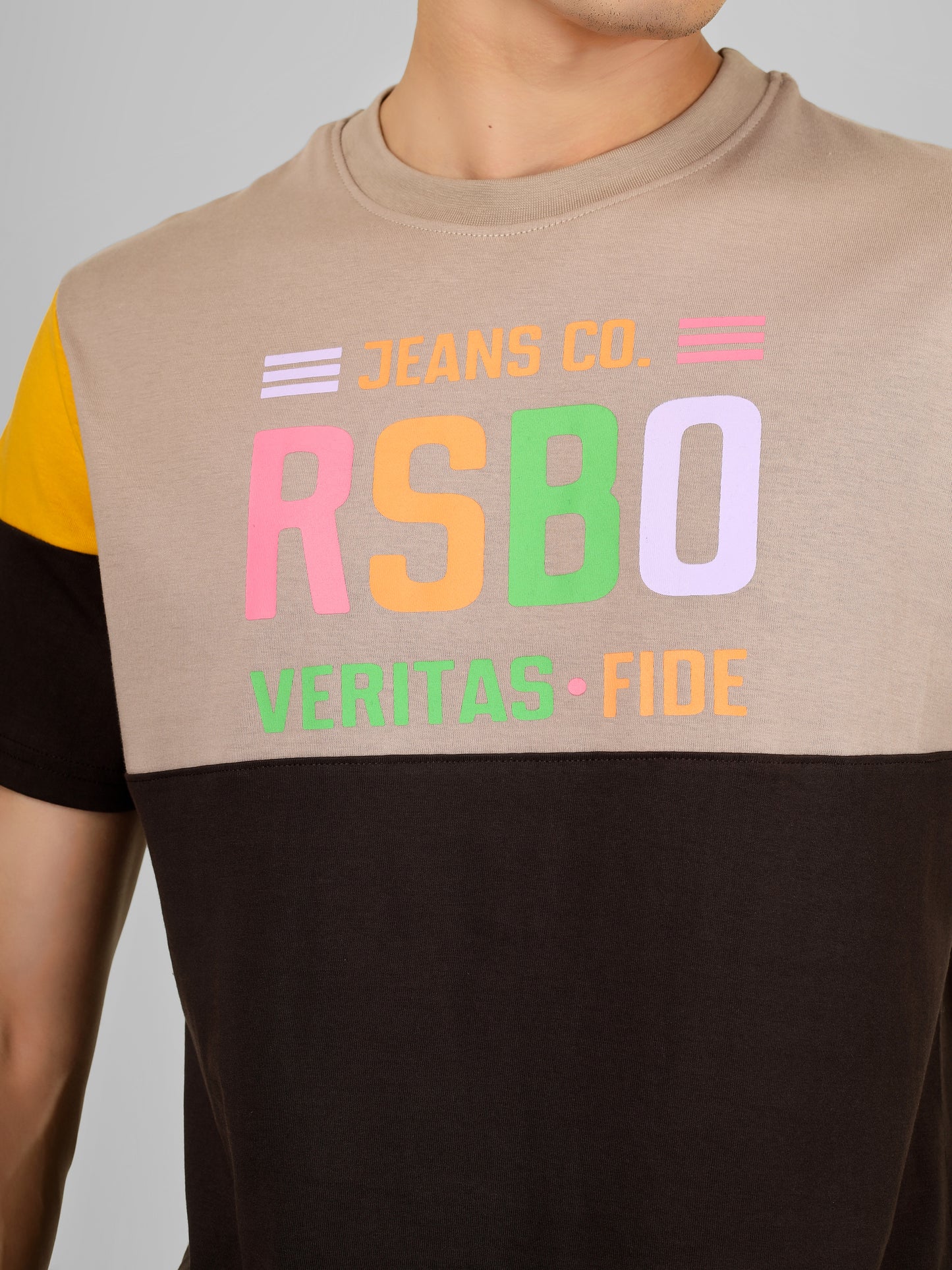 RSBO - Round Neck Dual Tone Streetwear