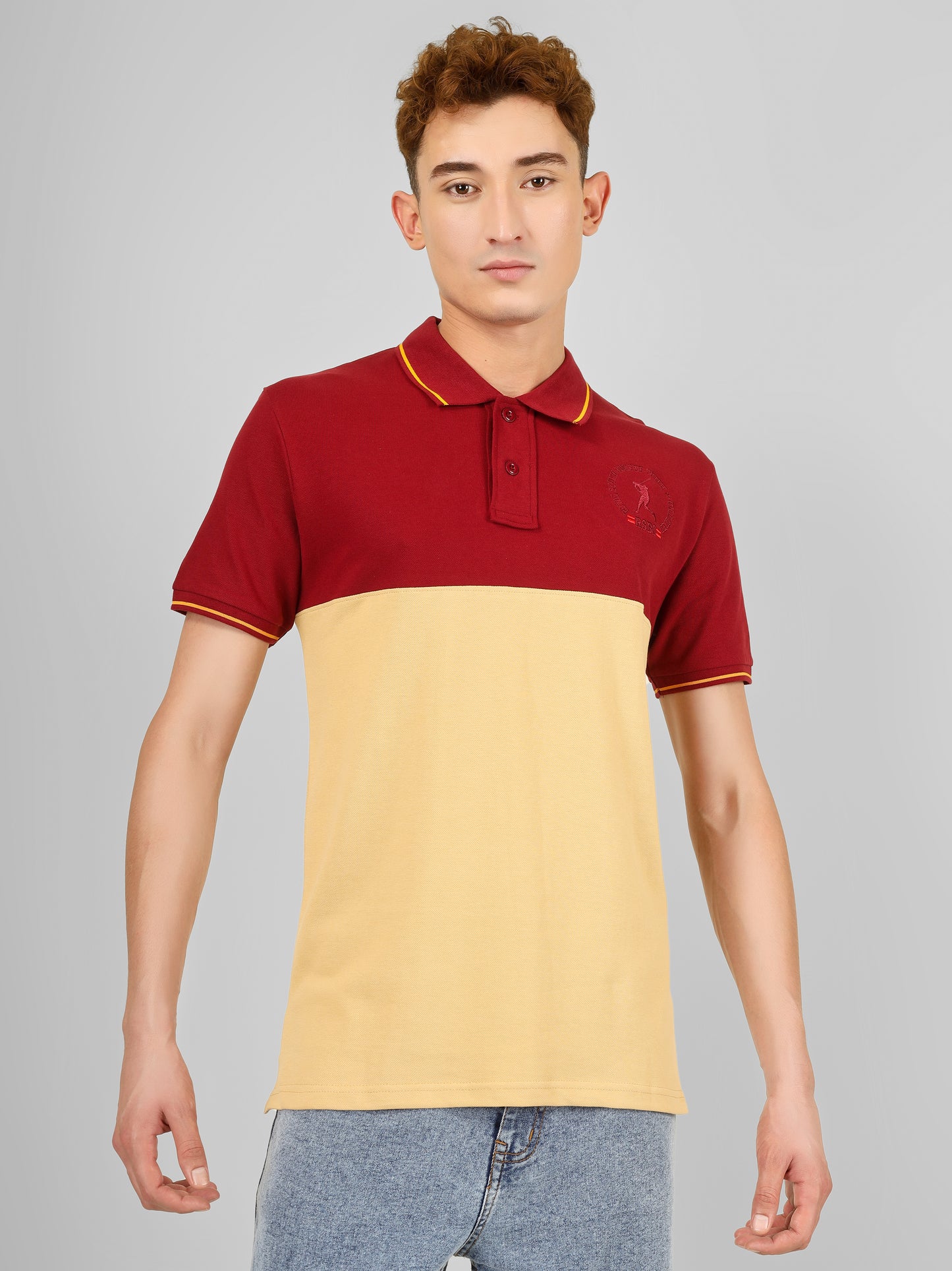 Premium Polo Collar T-Shirt – 100% Super Combed Cotton