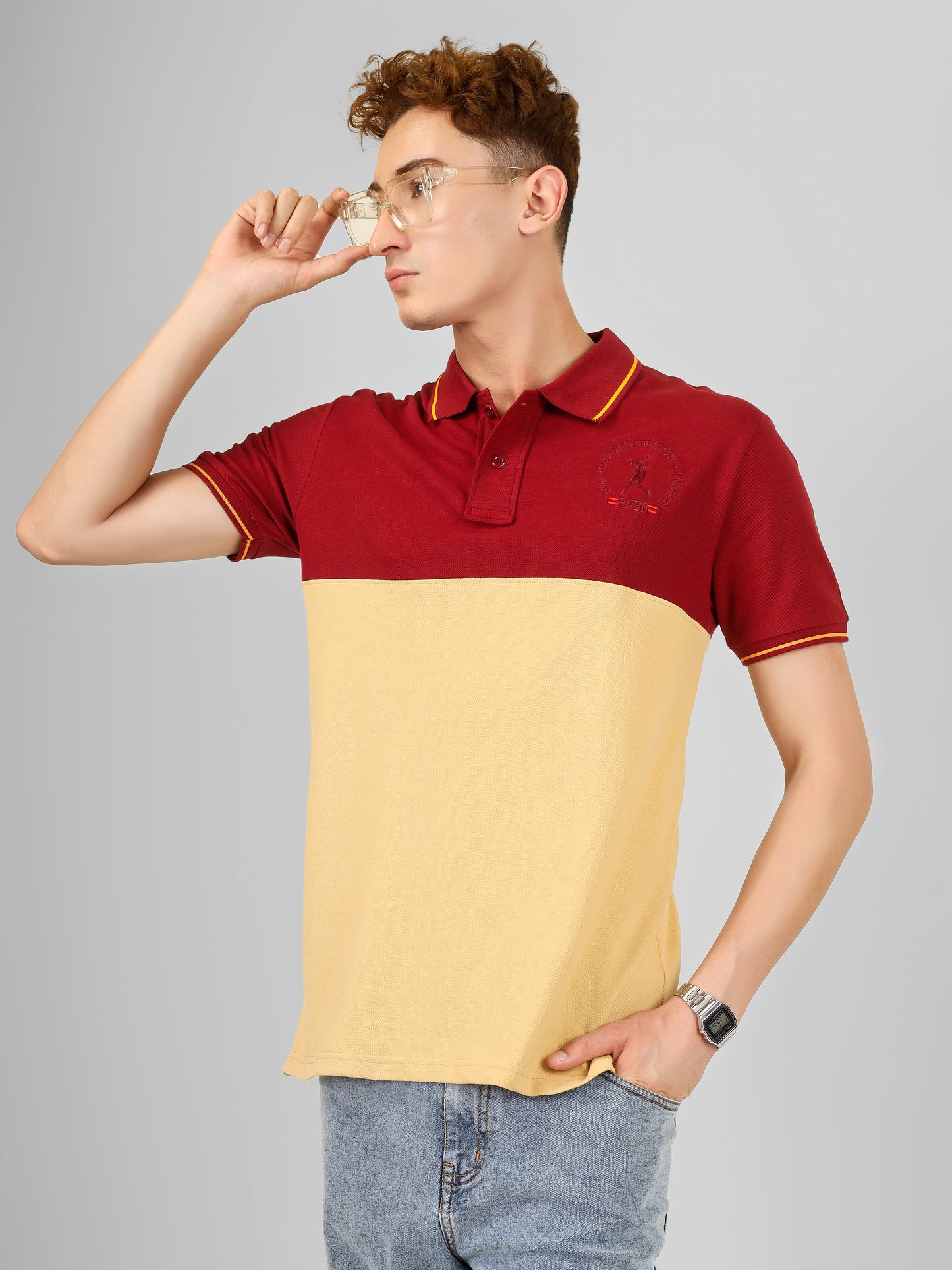 Premium Polo Collar T-Shirt – 100% Super Combed Cotton
