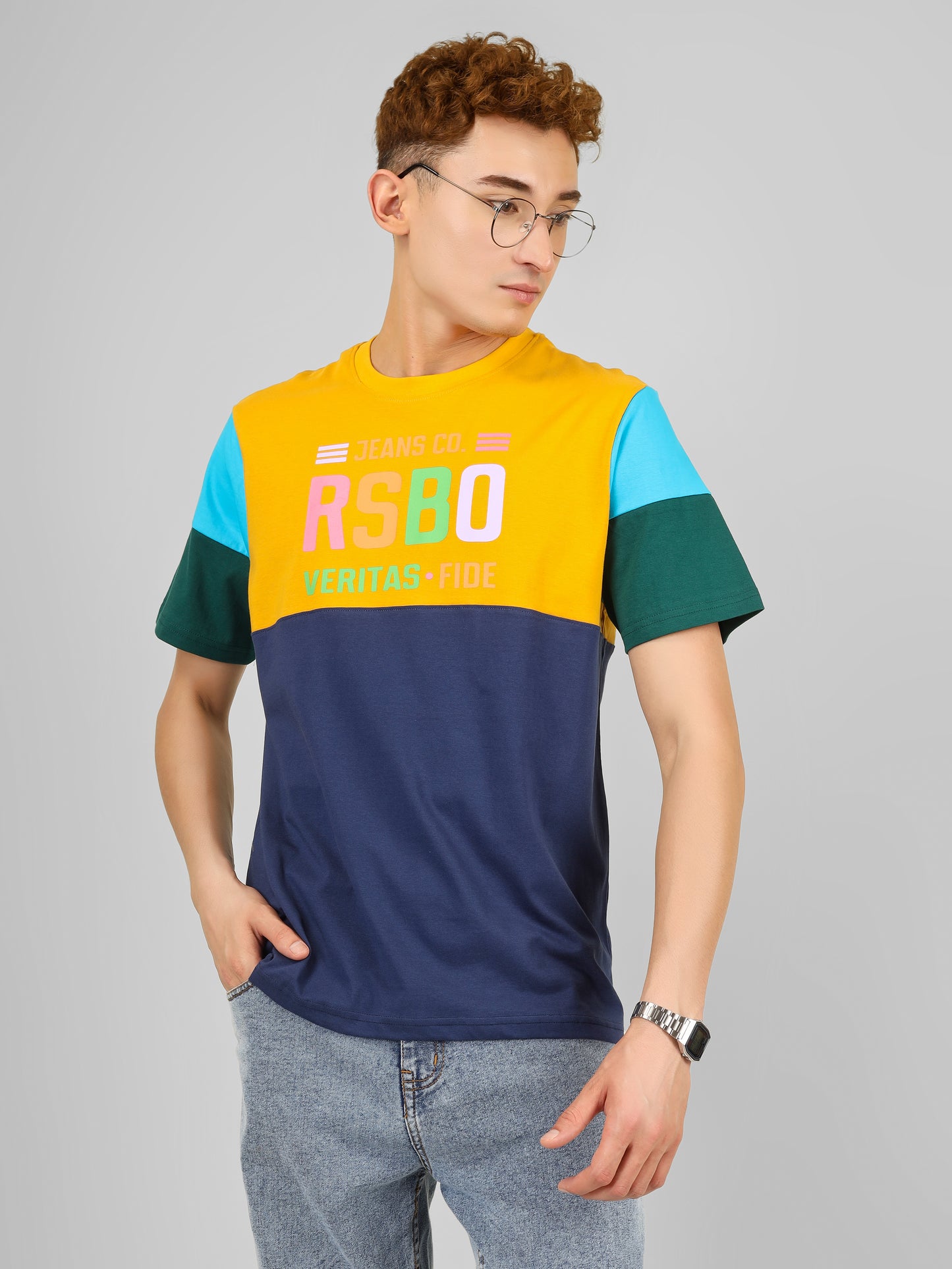 RSBO - Round Neck Dual Tone Streetwear
