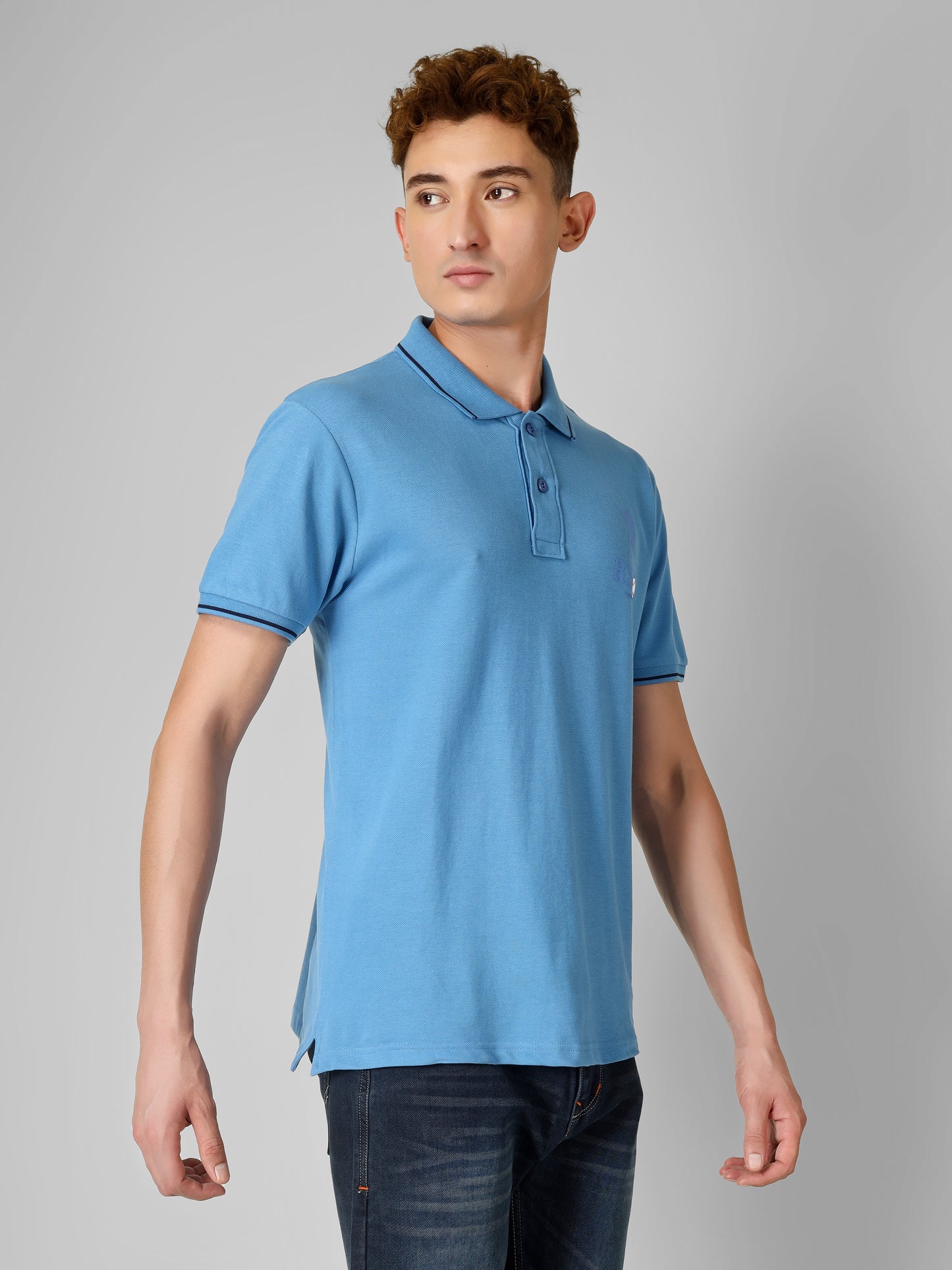 Premium Polo Collar T-Shirt – 100% Super Combed Cotton