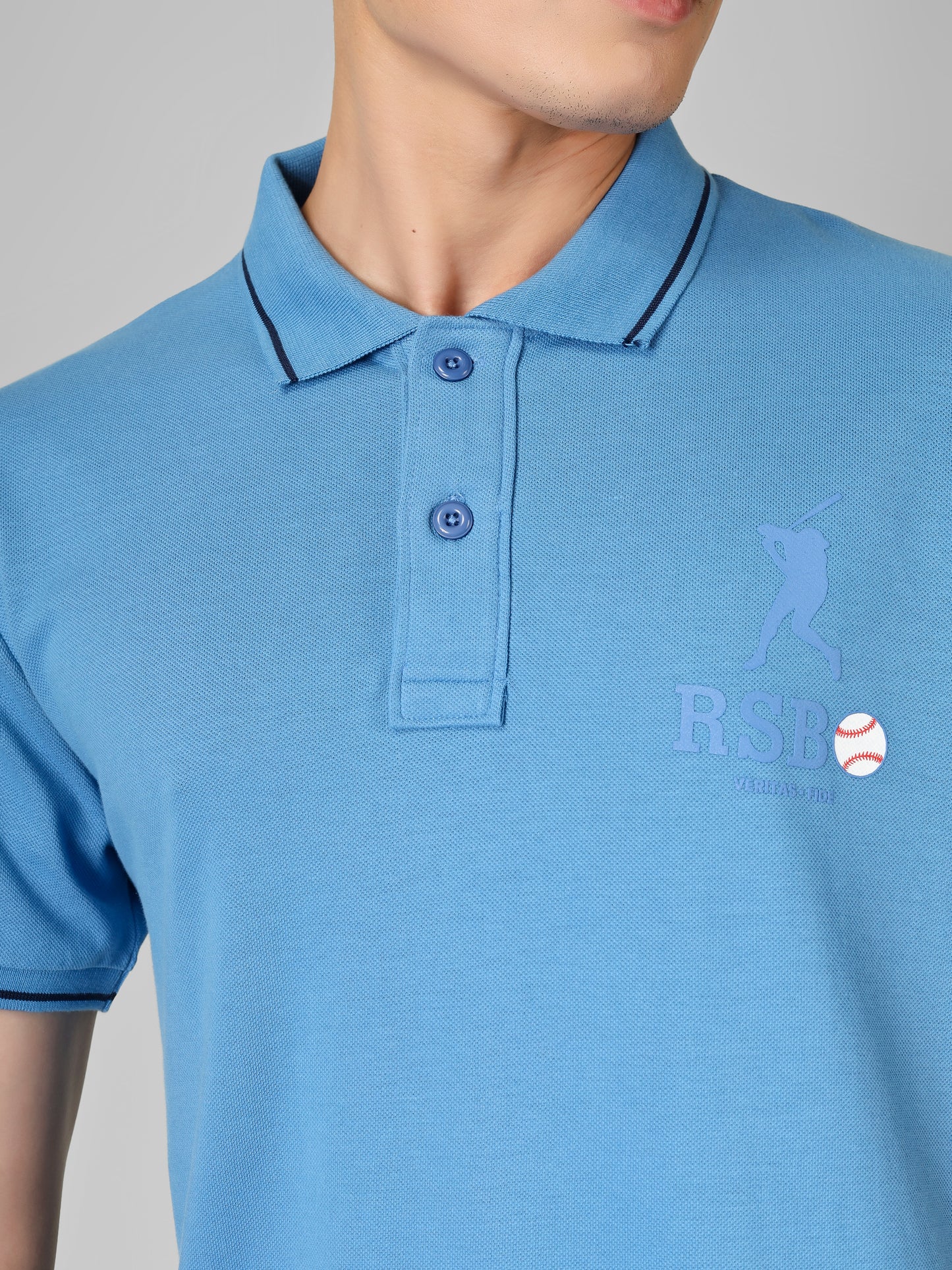 Premium Polo Collar T-Shirt – 100% Super Combed Cotton