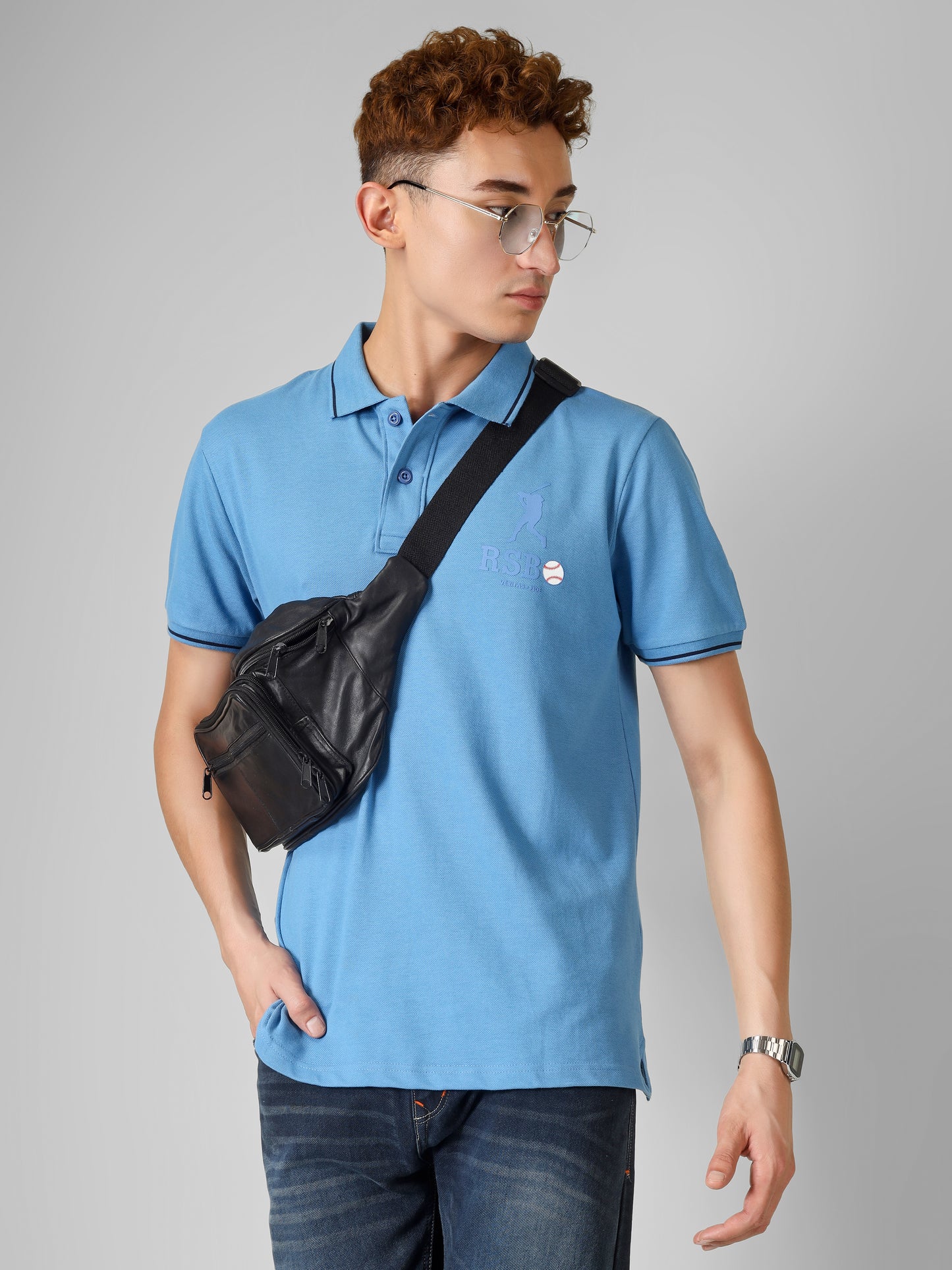 Premium Polo Collar T-Shirt – 100% Super Combed Cotton