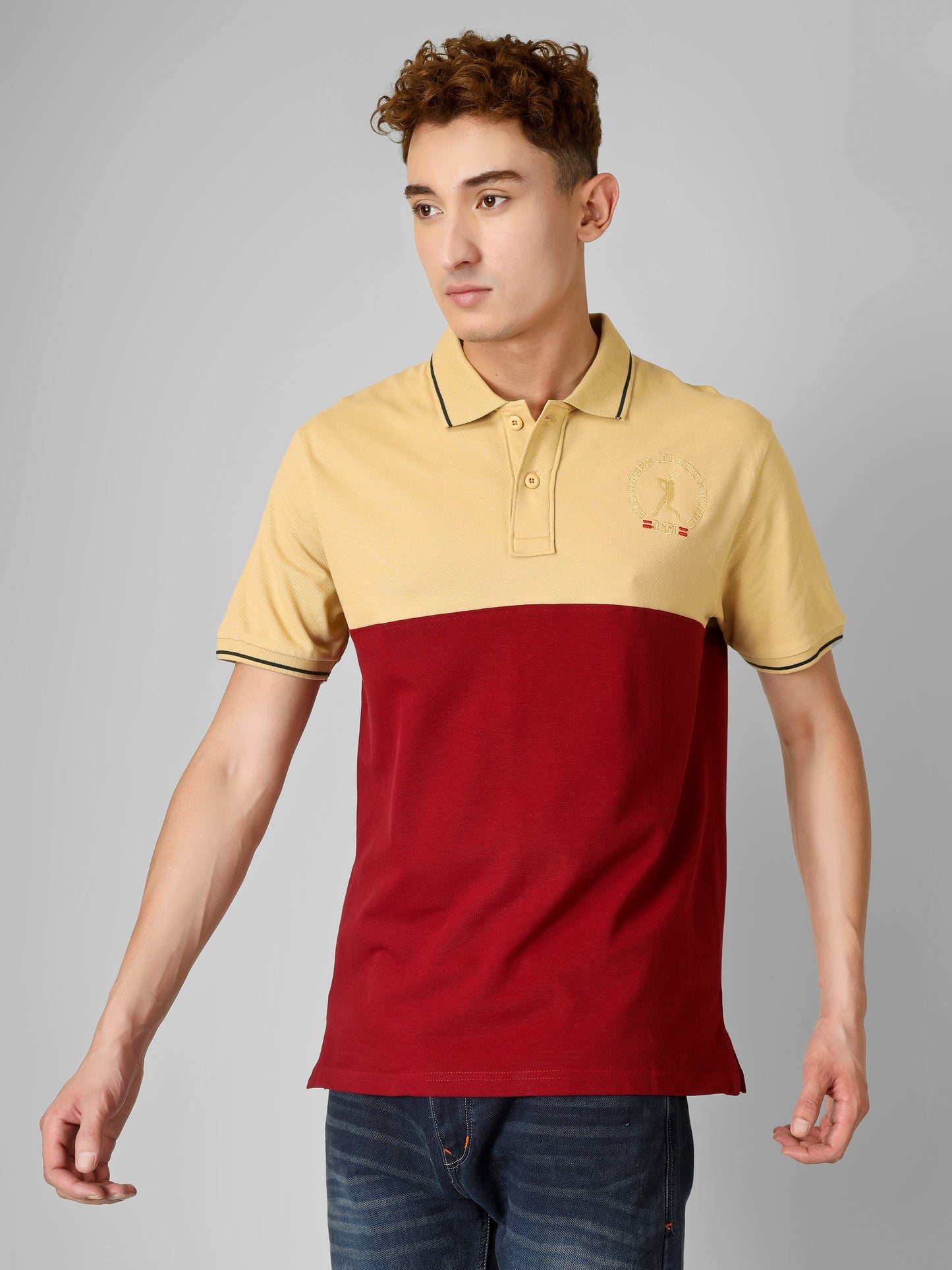 Premium Polo Collar T-Shirt – 100% Super Combed Cotton
