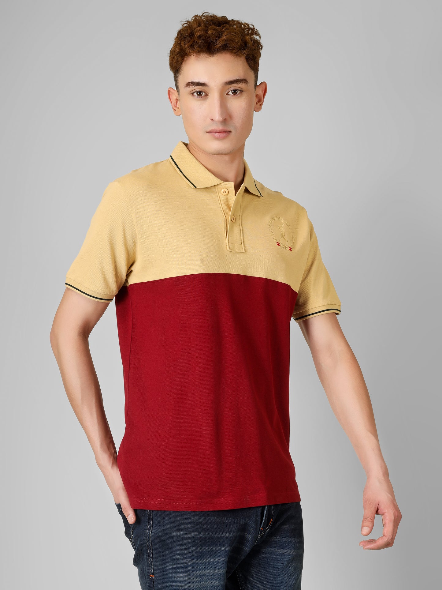 Premium Polo Collar T-Shirt – 100% Super Combed Cotton