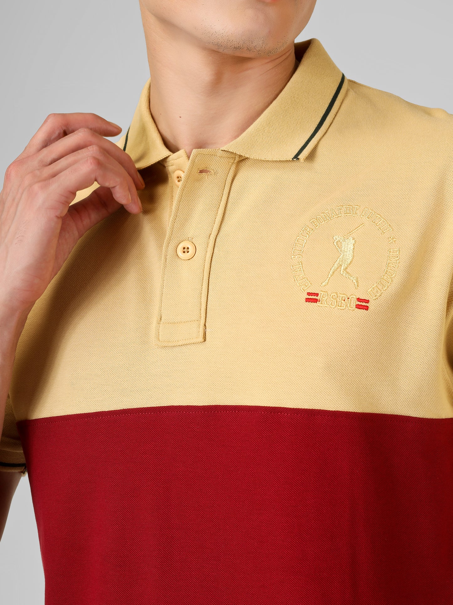 Premium Polo Collar T-Shirt – 100% Super Combed Cotton