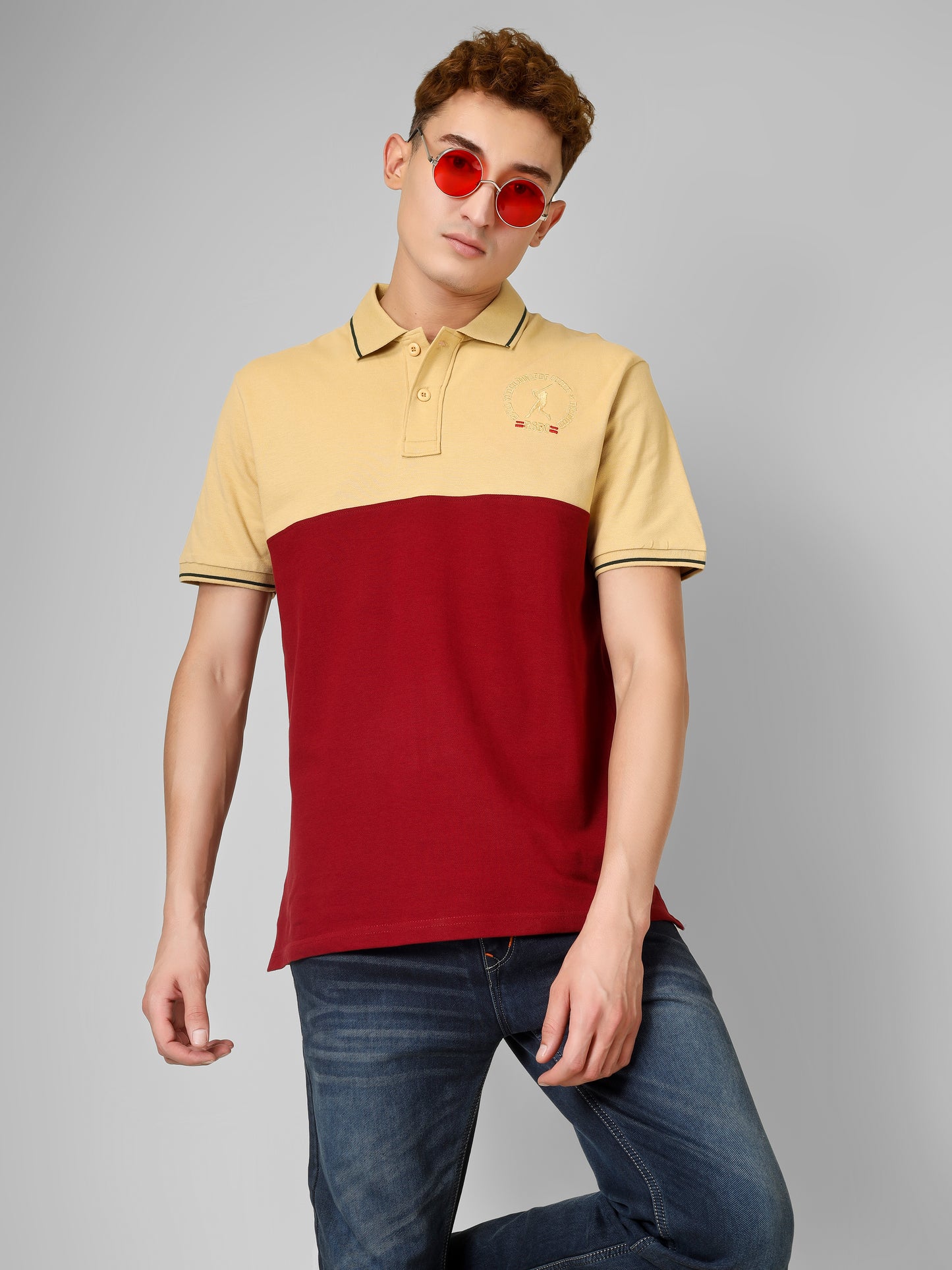 Premium Polo Collar T-Shirt – 100% Super Combed Cotton