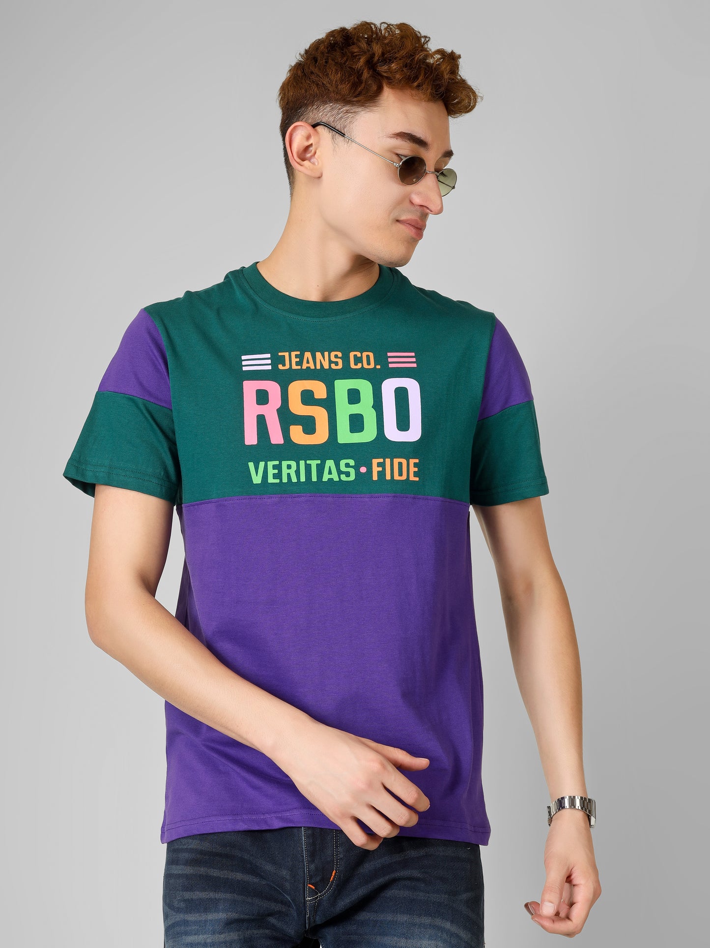 RSBO - Round Neck Dual Tone Streetwear