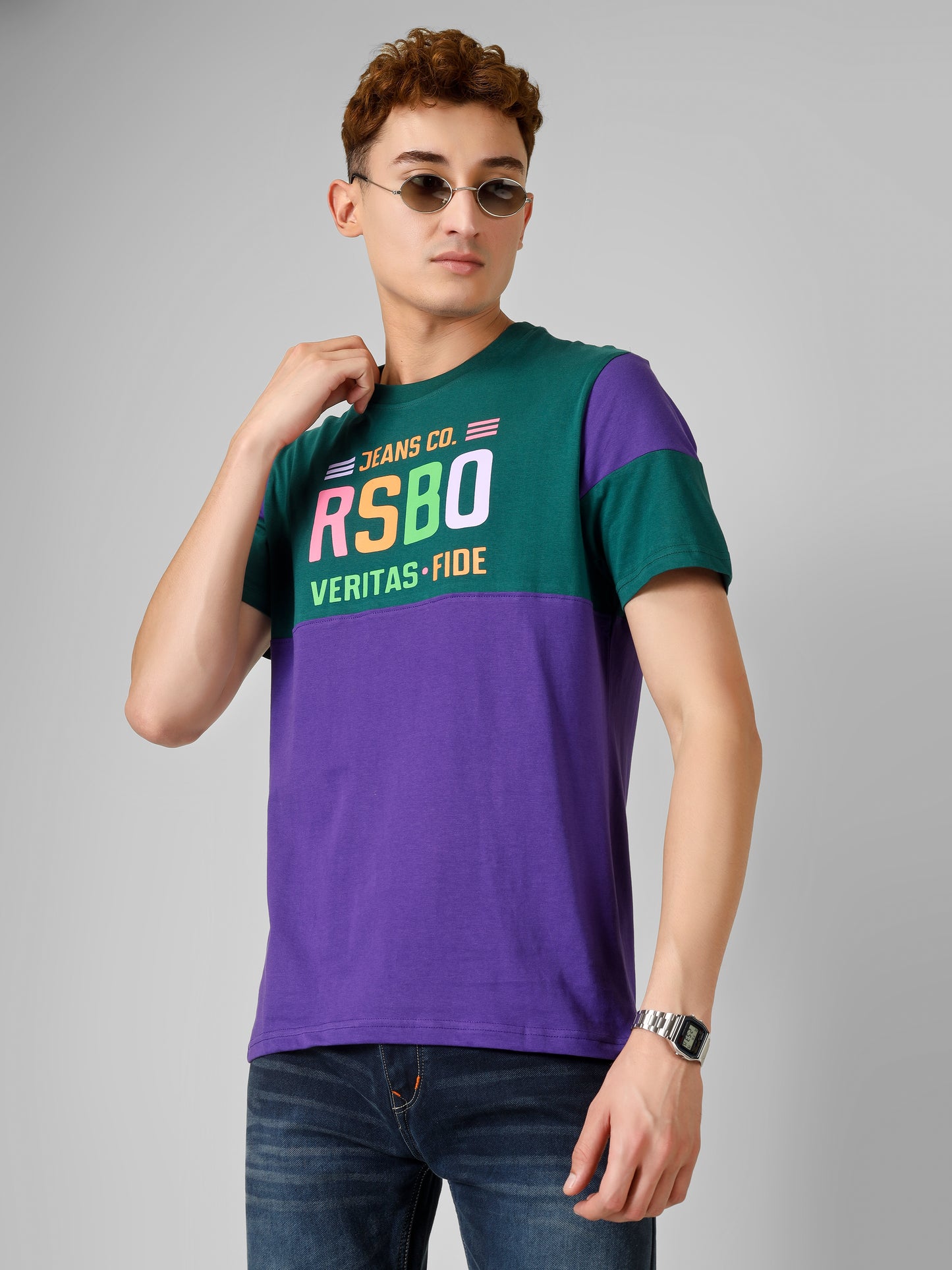 RSBO - Round Neck Dual Tone Streetwear