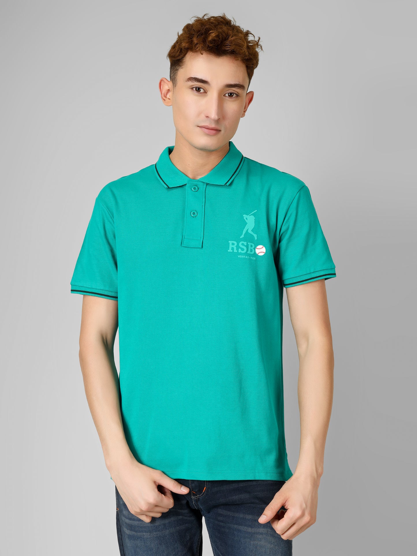 Premium Polo Collar T-Shirt – 100% Super Combed Cotton