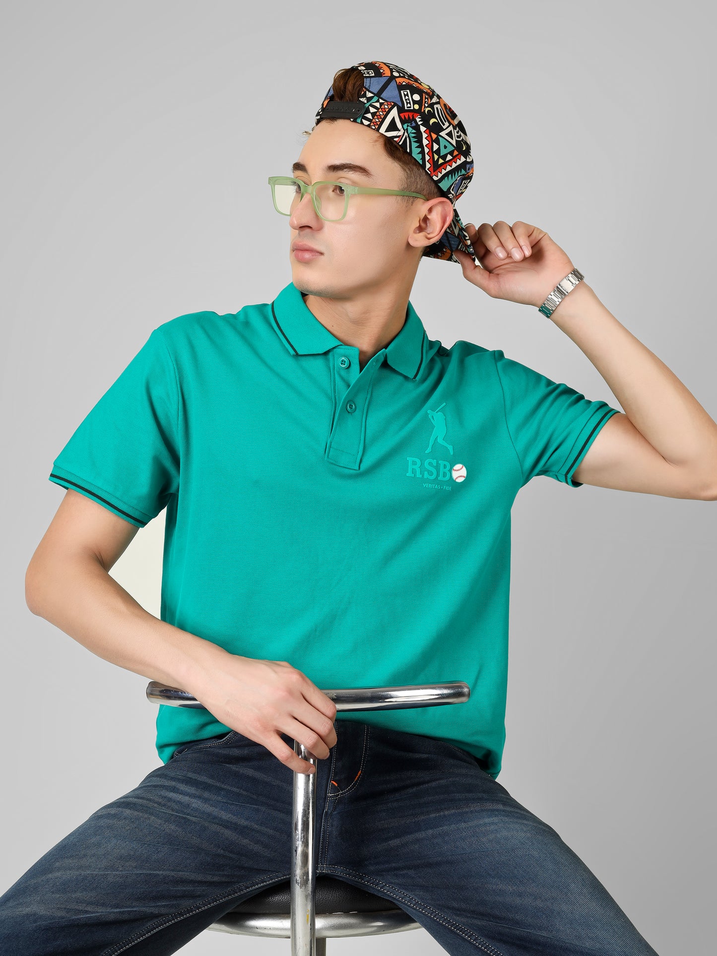 Premium Polo Collar T-Shirt – 100% Super Combed Cotton