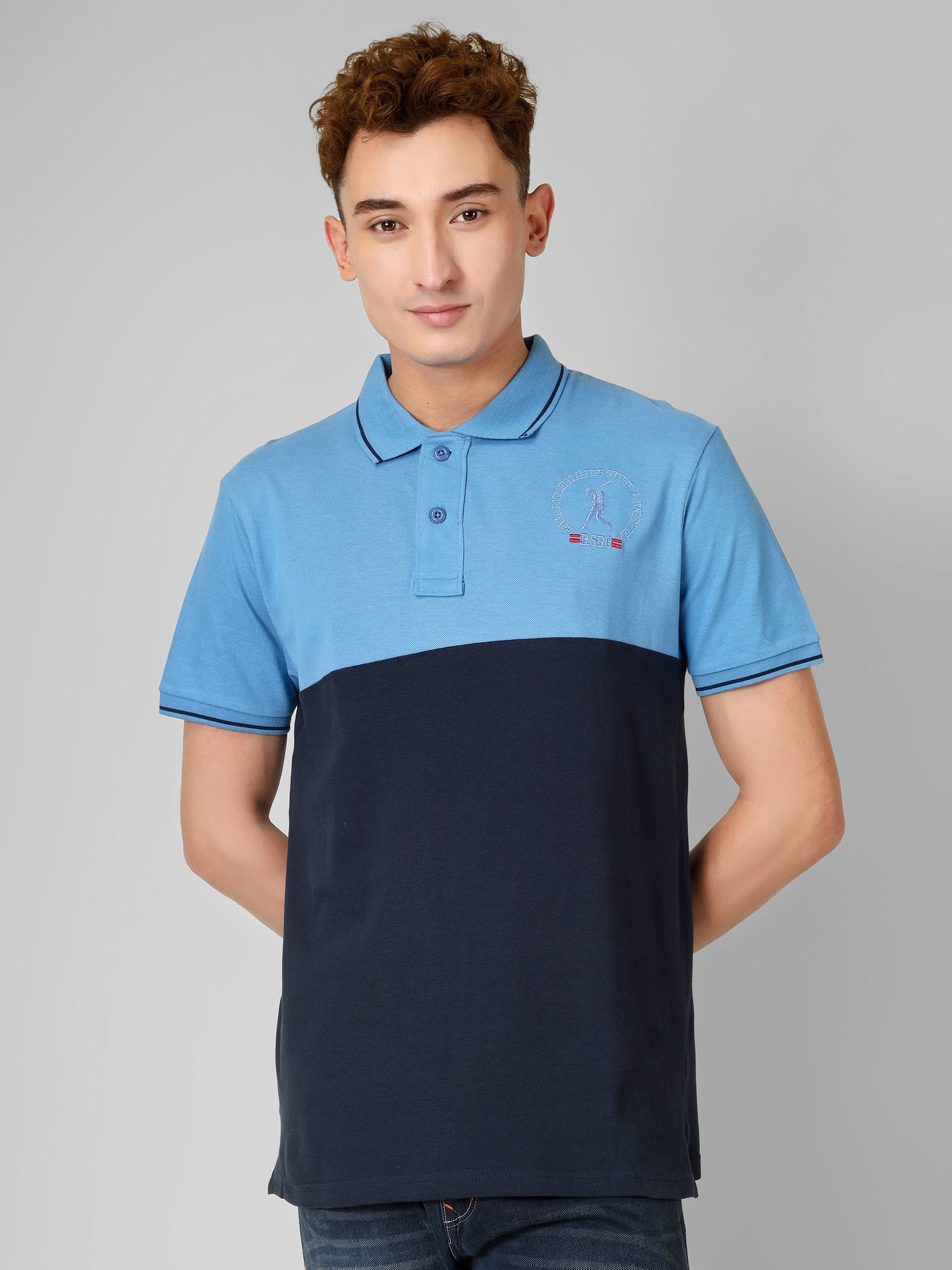 Premium Polo Collar T-Shirt – 100% Super Combed Cotton
