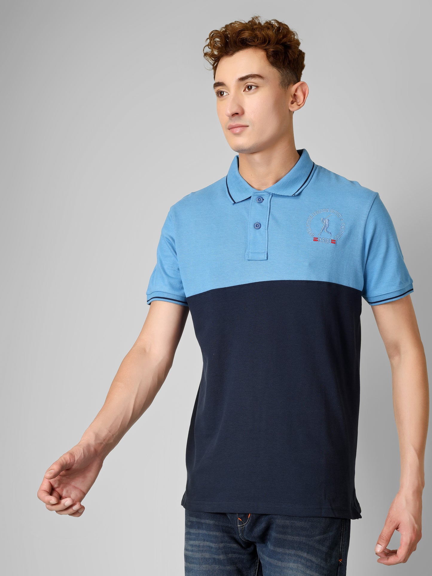 Polo Duel Color T -Shirt
