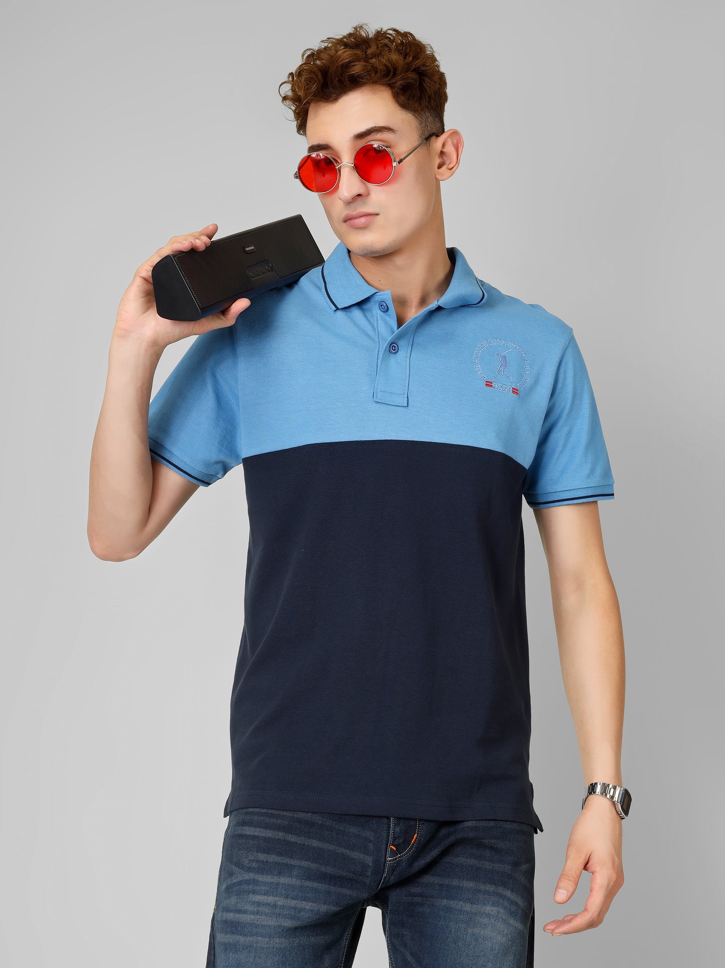 Premium Polo Collar T-Shirt – 100% Super Combed Cotton