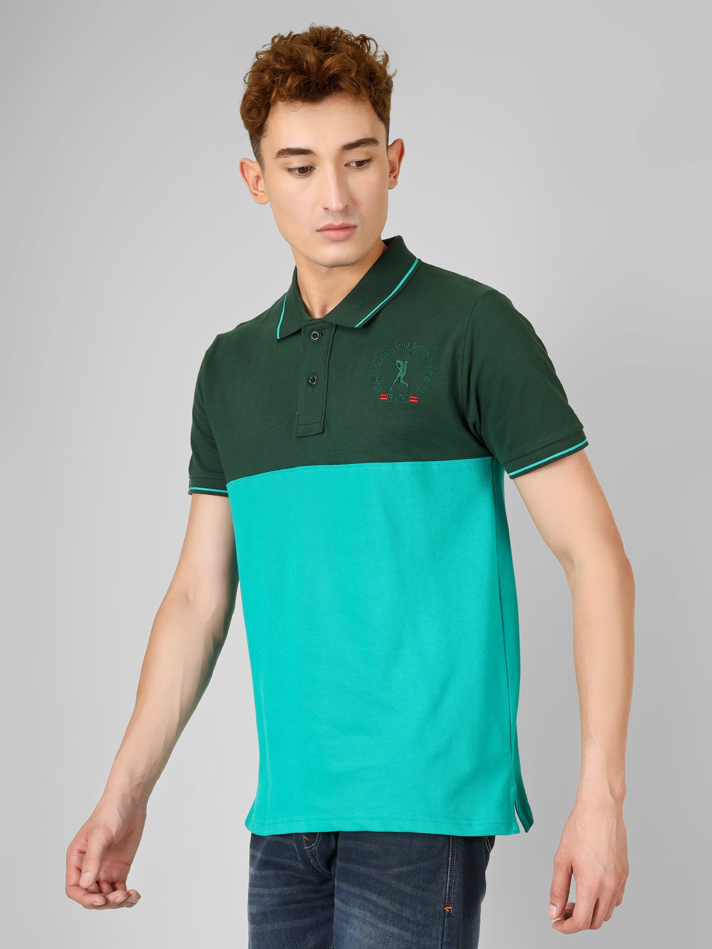 Polo Duel Color T -Shirt