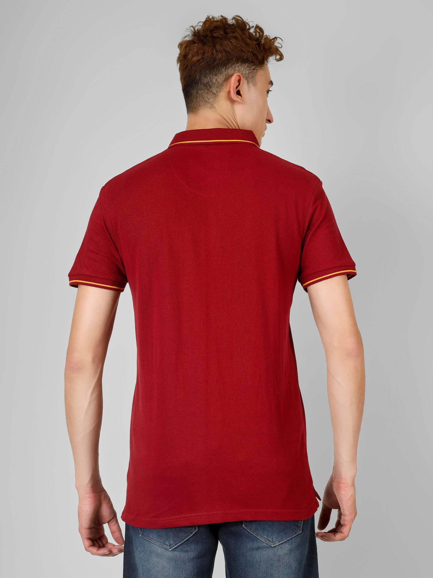 Premium Polo Collar T-Shirt – 100% Super Combed Cotton