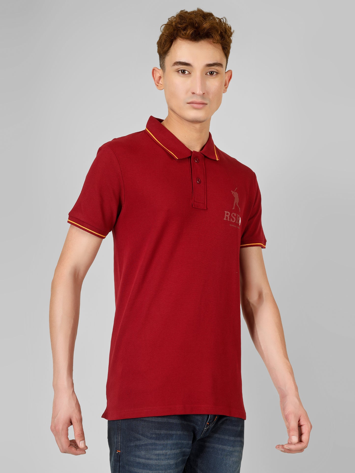 Premium Polo Collar T-Shirt – 100% Super Combed Cotton