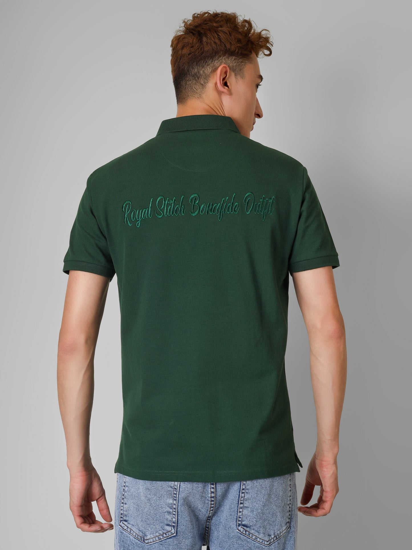 Premium Polo Collar T-Shirt – 100% Super Combed Cotton