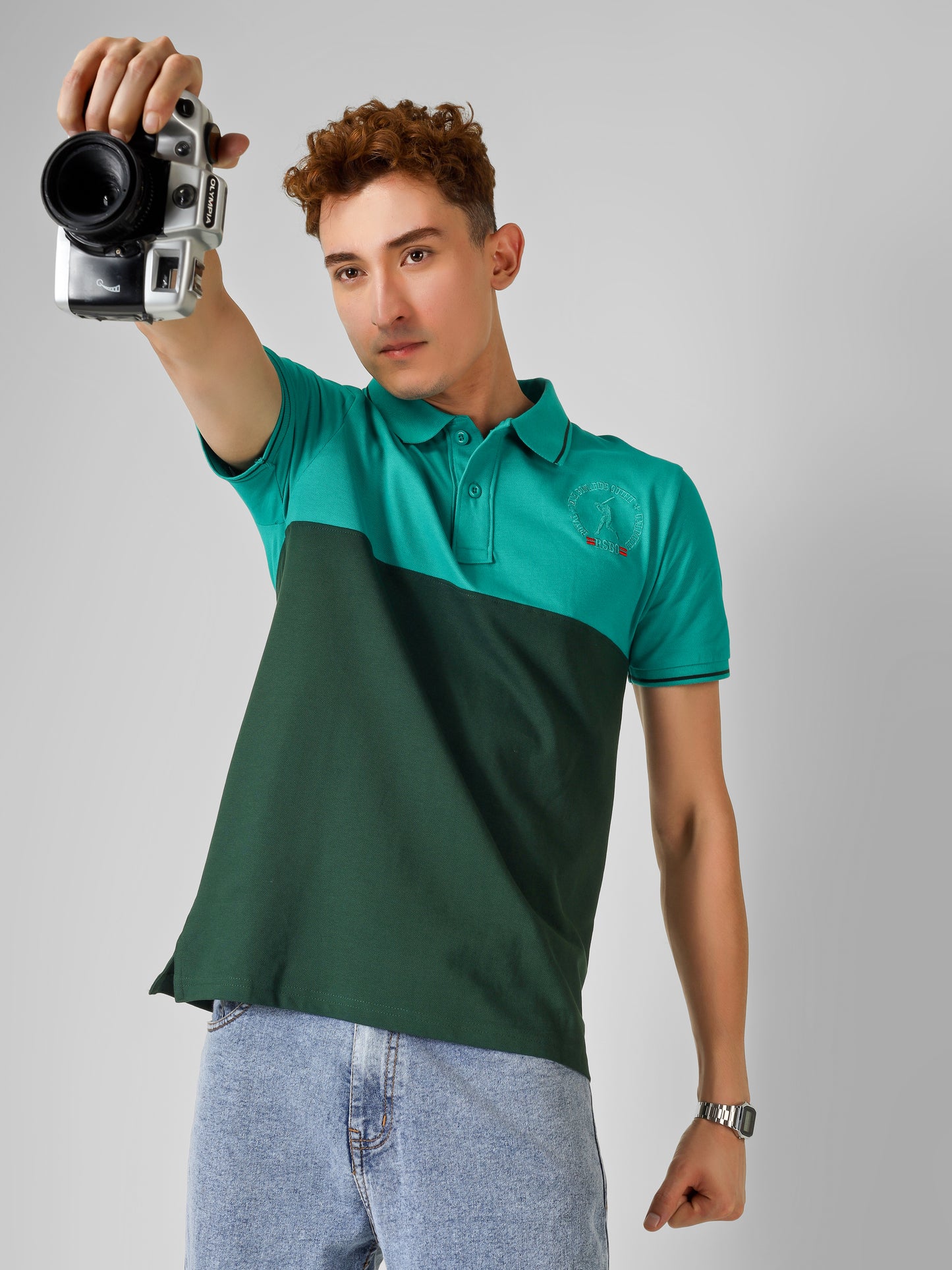 Premium Polo Collar T-Shirt – 100% Super Combed Cotton