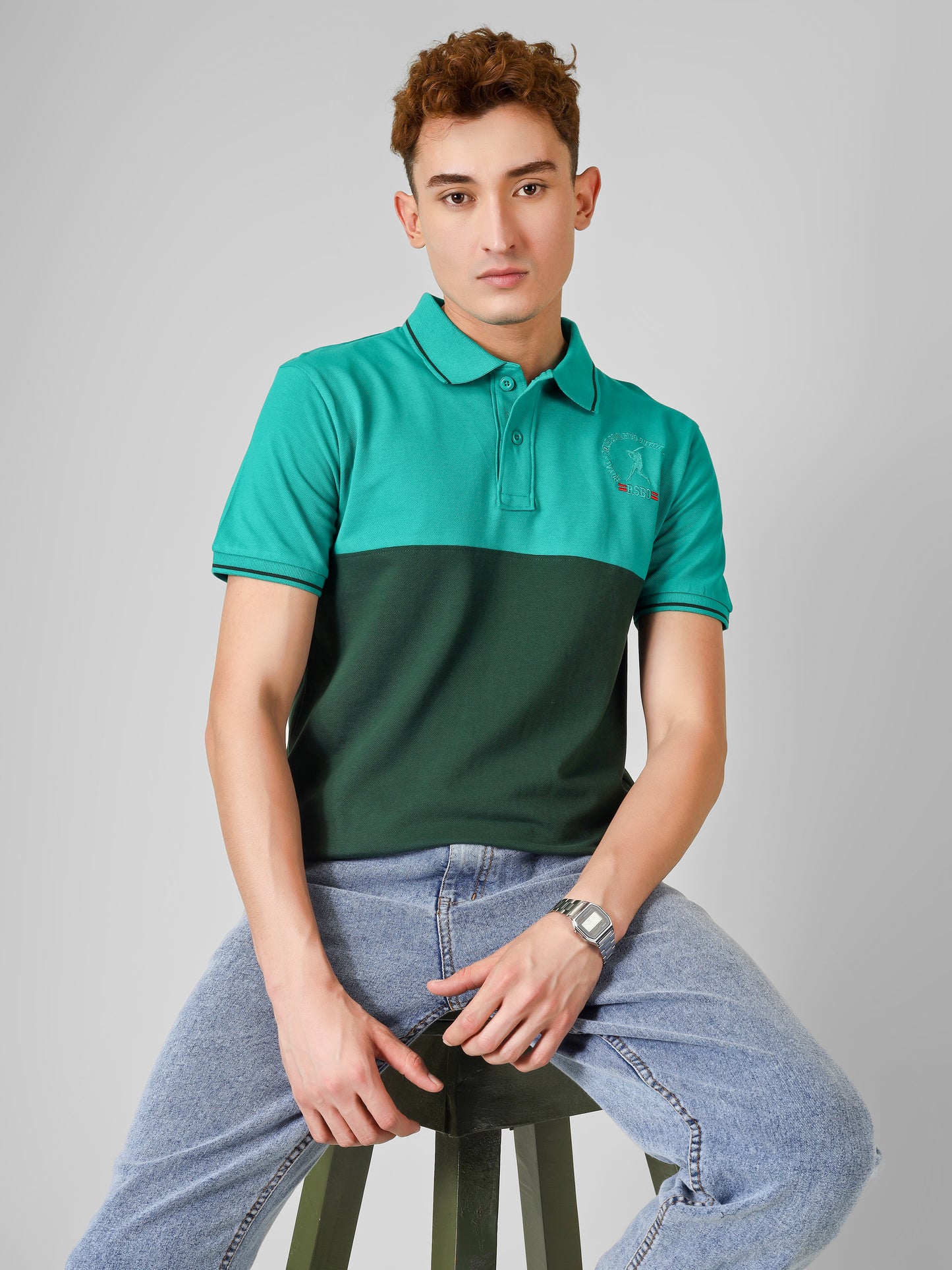 Premium Polo Collar T-Shirt – 100% Super Combed Cotton