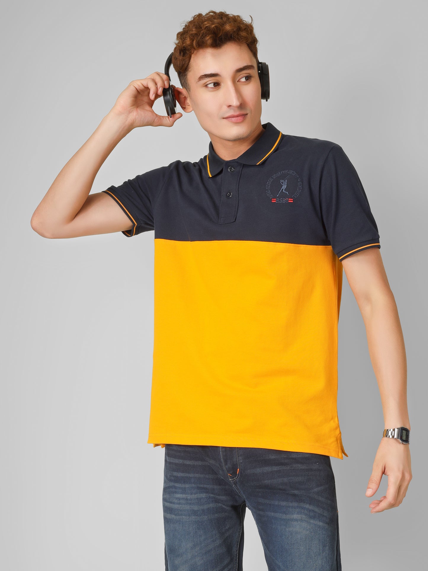 Premium Polo Collar T-Shirt – 100% Super Combed Cotton