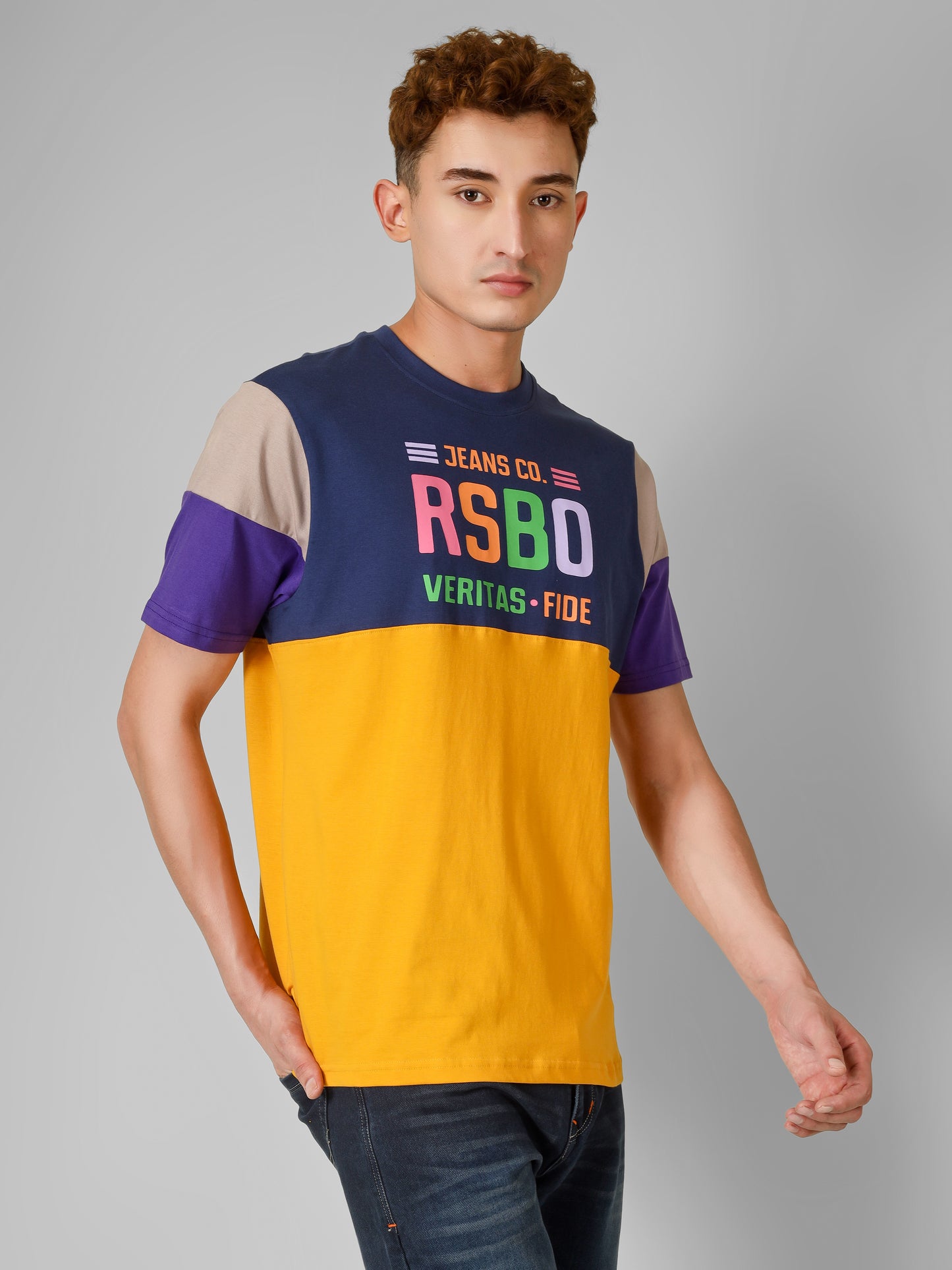 RSBO - Round Neck Dual Tone Streetwear