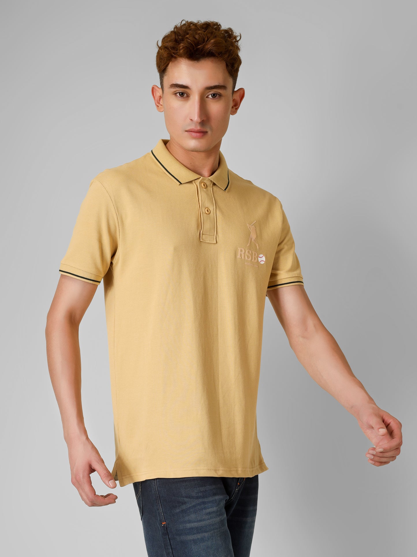 Premium Polo Collar T-Shirt – 100% Super Combed Cotton