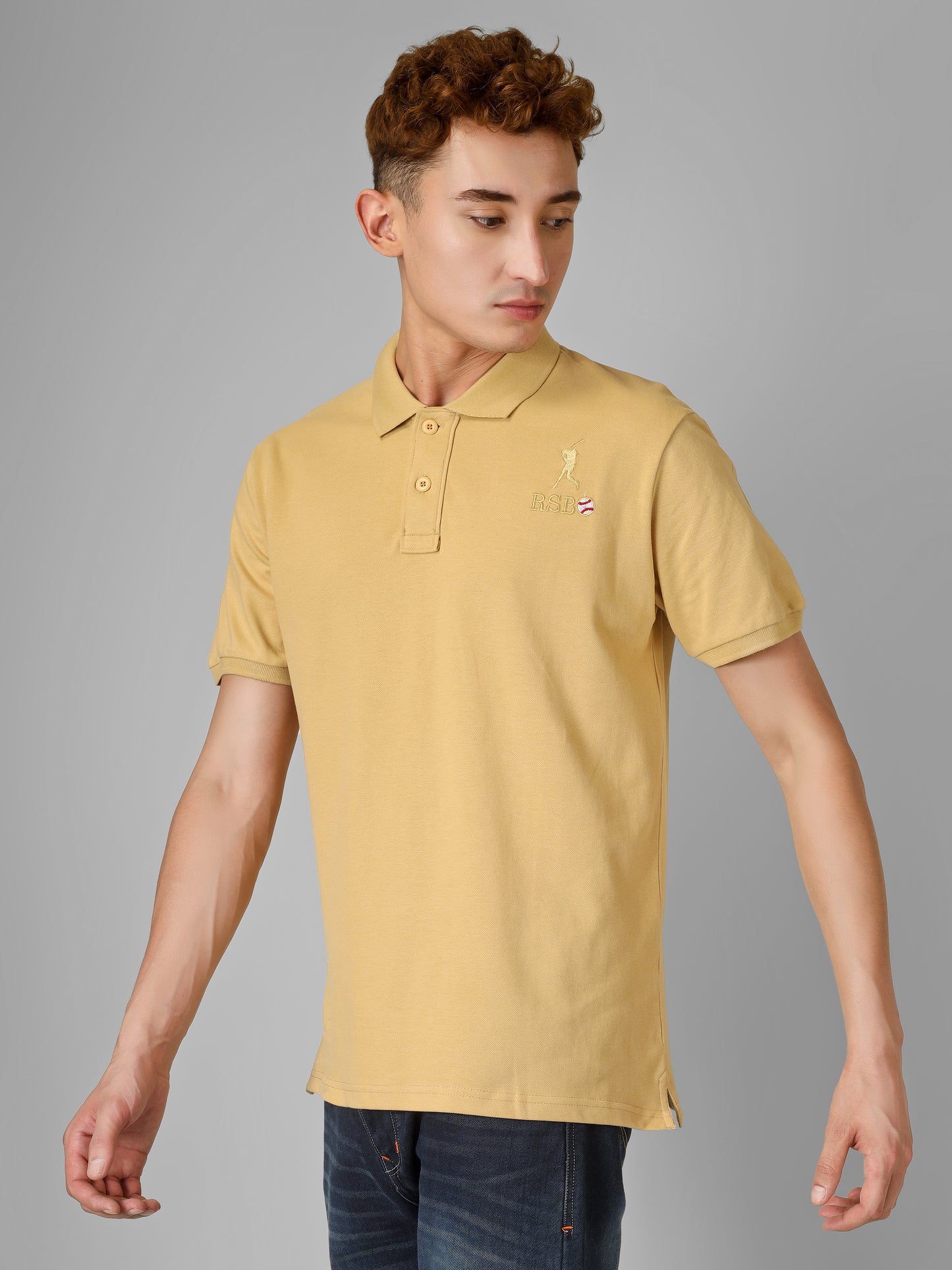 Premium Polo Collar T-Shirt – 100% Super Combed Cotton