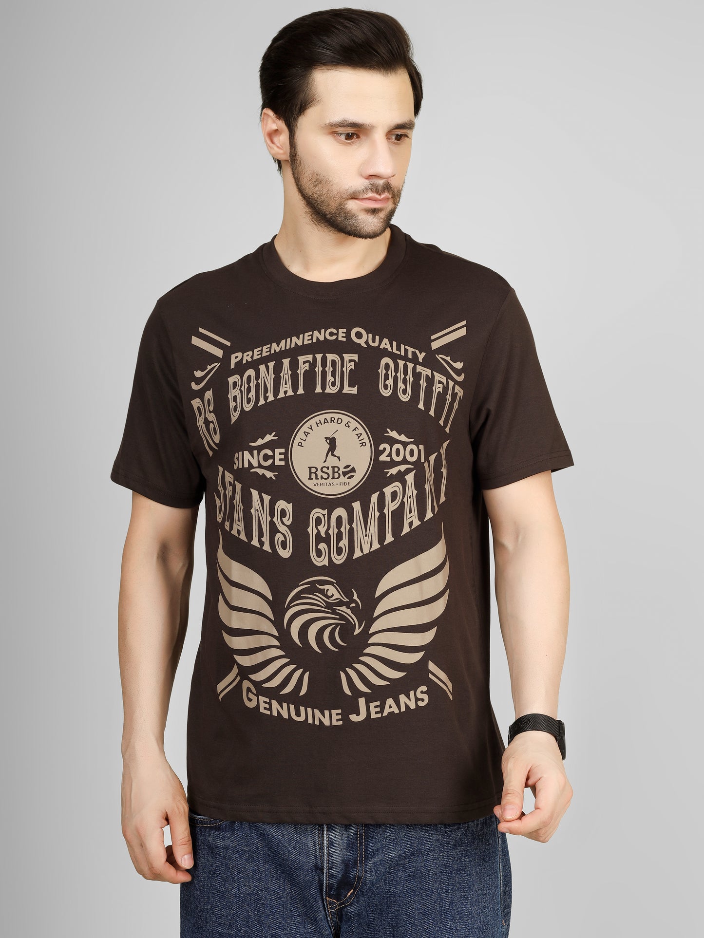 RSBO - Round Neck Dual Tone Streetwear