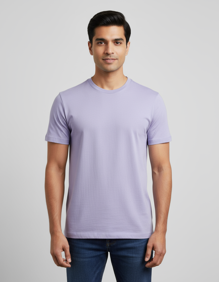 Indian model - Supima T-shirt Front View