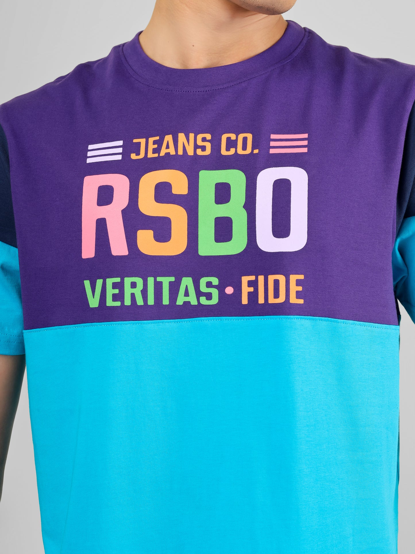 RSBO - Round Neck Dual Tone Streetwear
