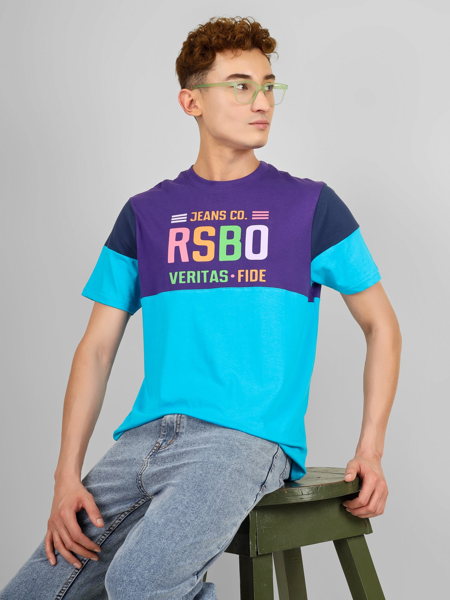 RSBO - Round Neck Dual Tone Streetwear