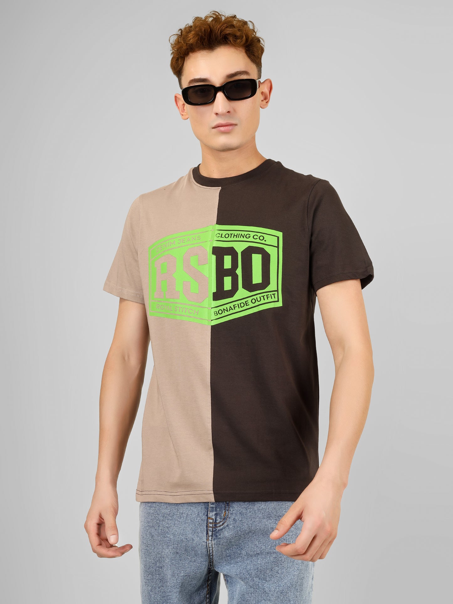RSBO - Round Neck Dual Tone Streetwear