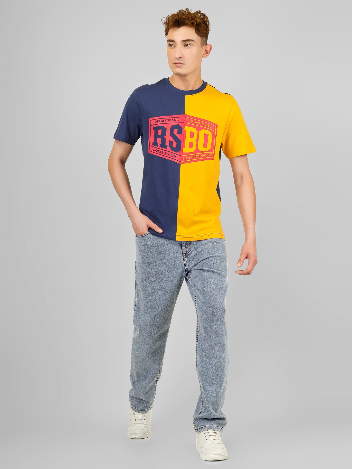 RSBO - Round Neck Dual Tone Streetwear