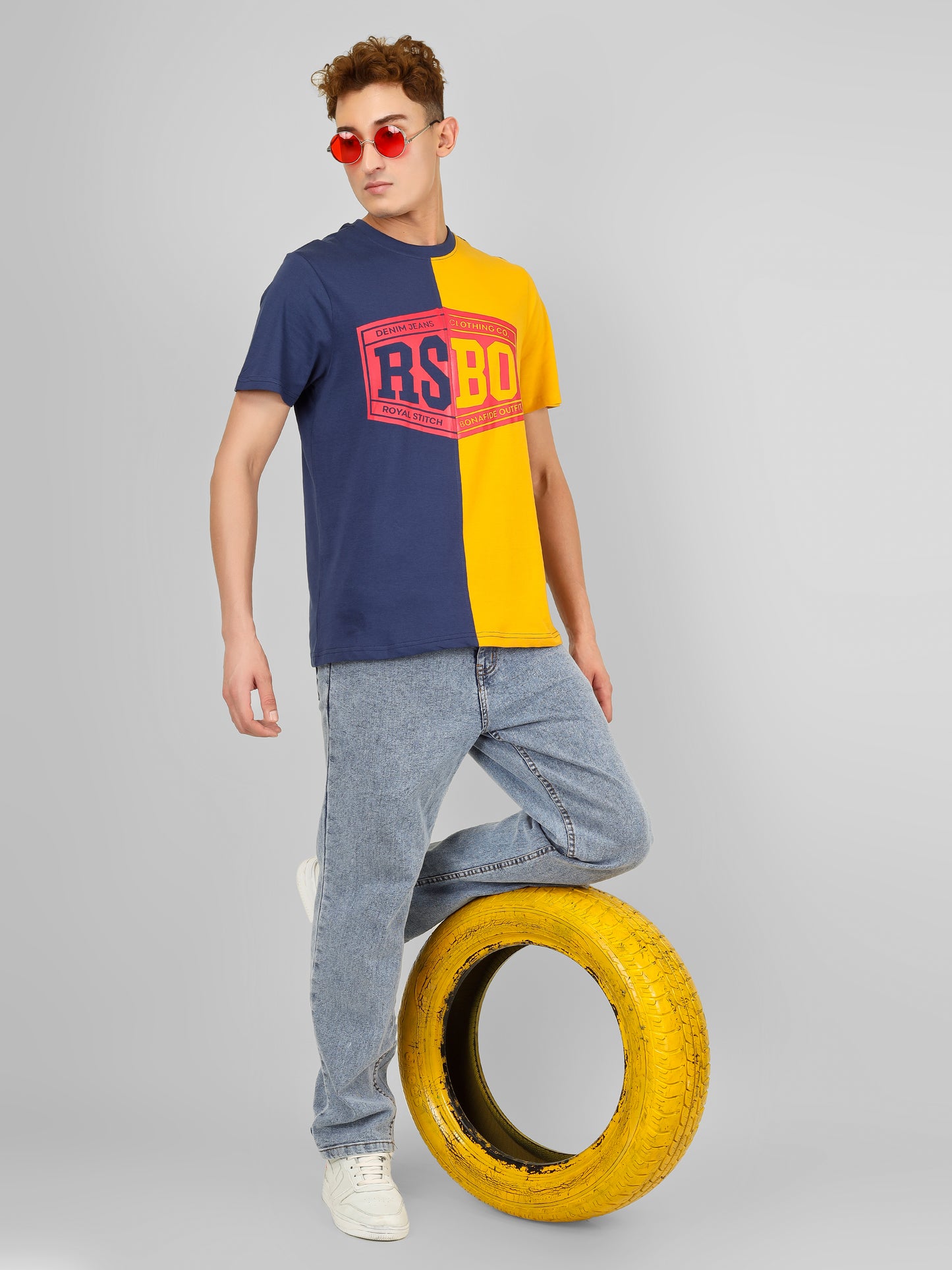 RSBO - Round Neck Dual Tone Streetwear