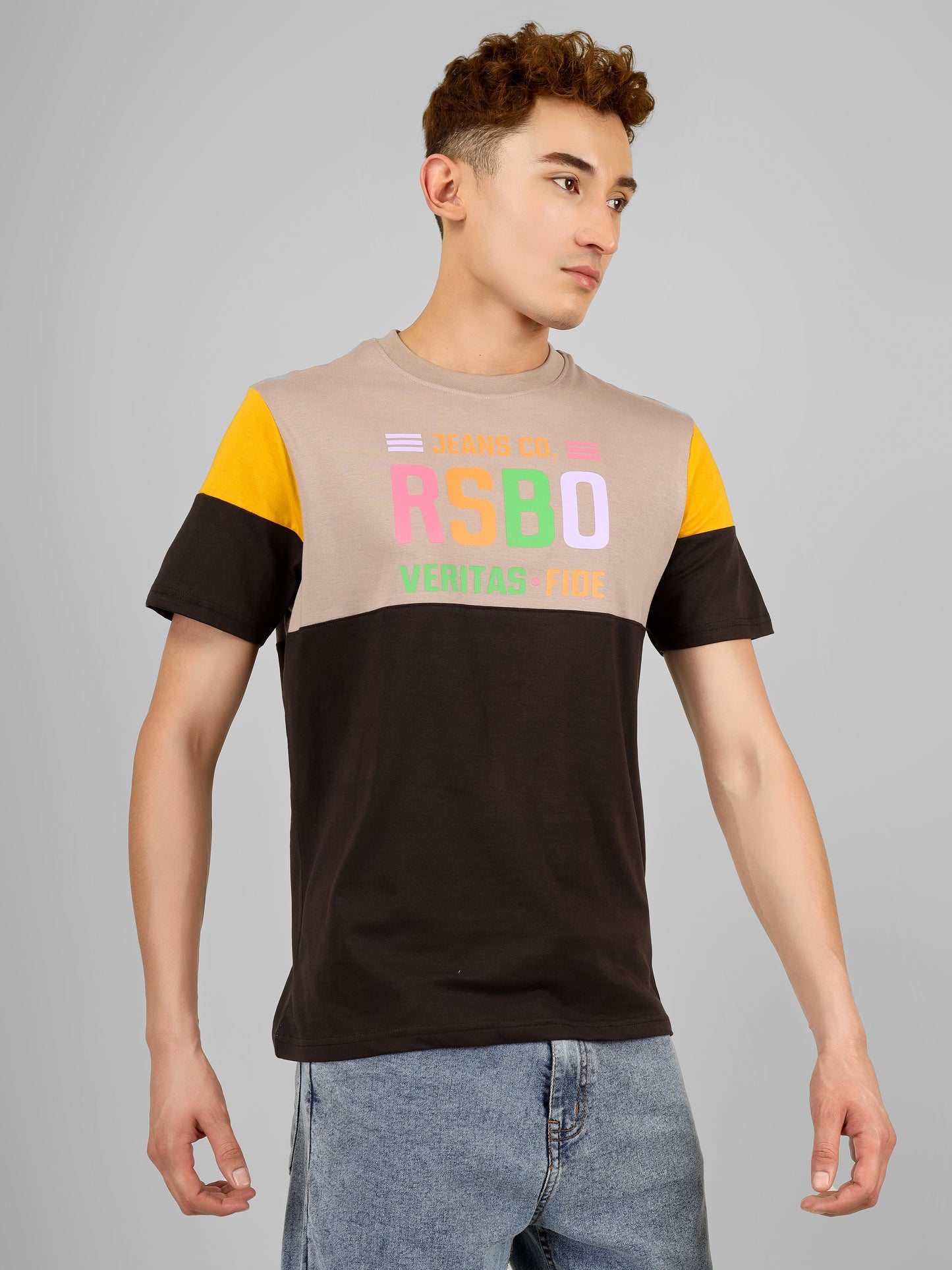 RSBO - Round Neck Dual Tone Streetwear