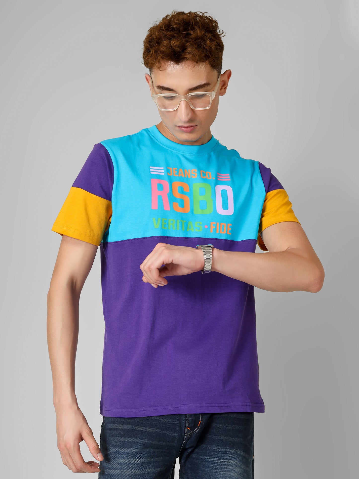 RSBO - Round Neck Dual Tone Streetwear