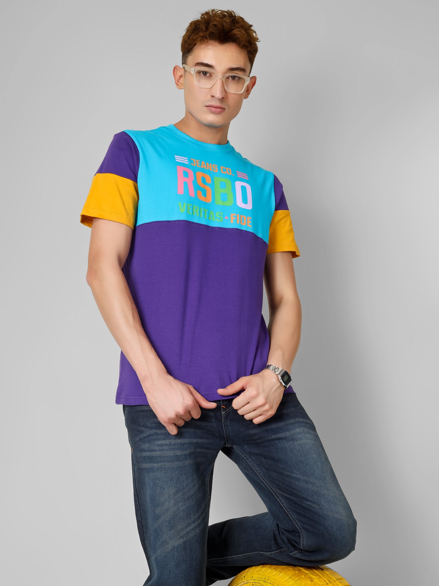 RSBO - Round Neck Dual Tone Streetwear