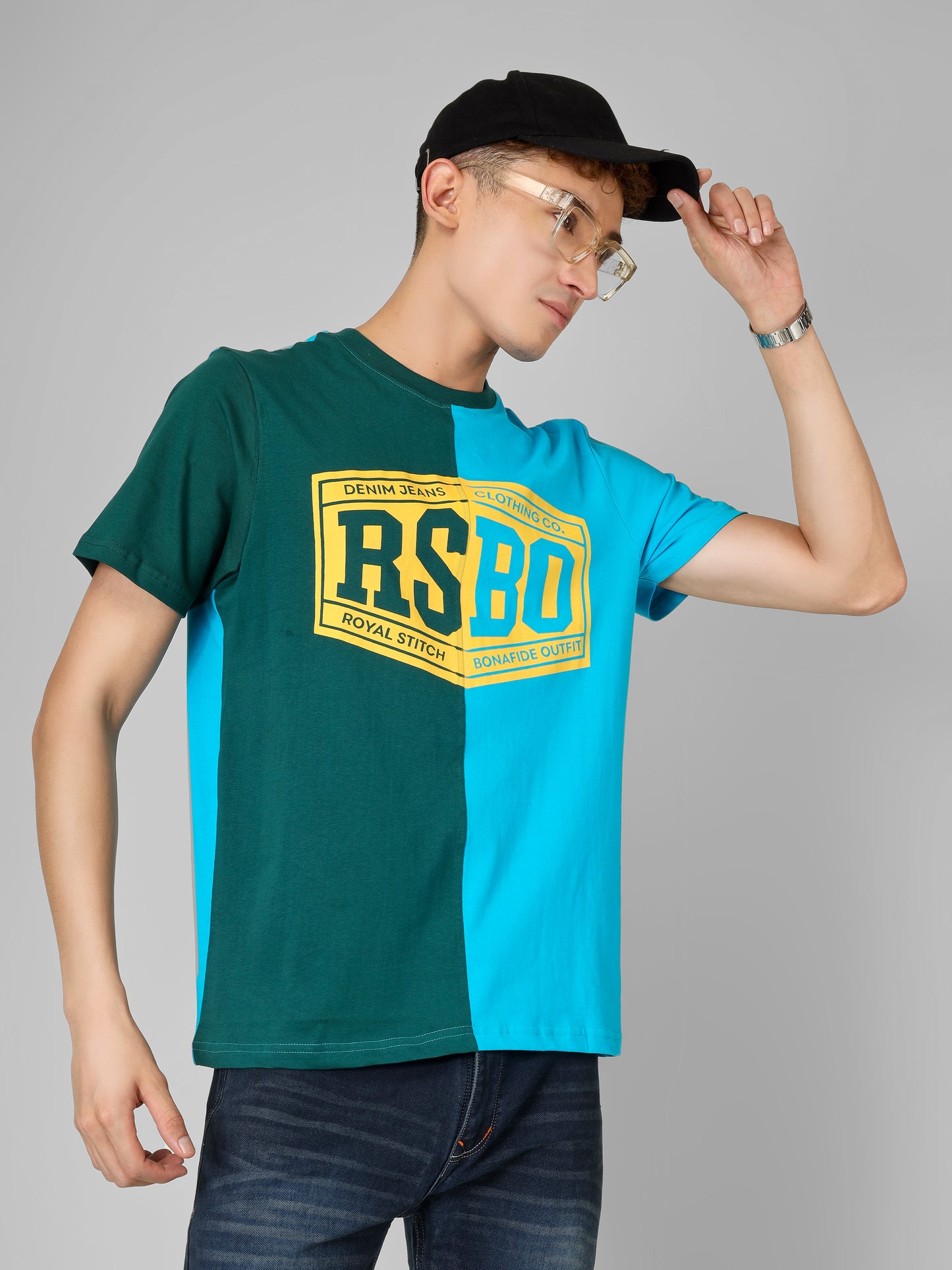 RSBO - Round Neck Dual Tone Streetwear