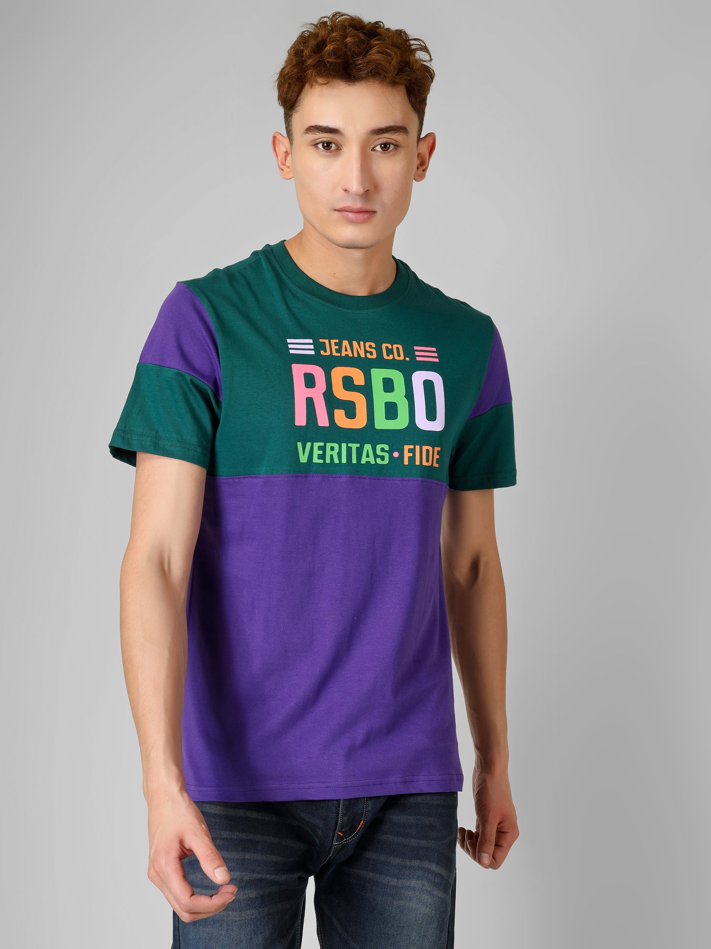 RSBO - Round Neck Dual Tone Streetwear