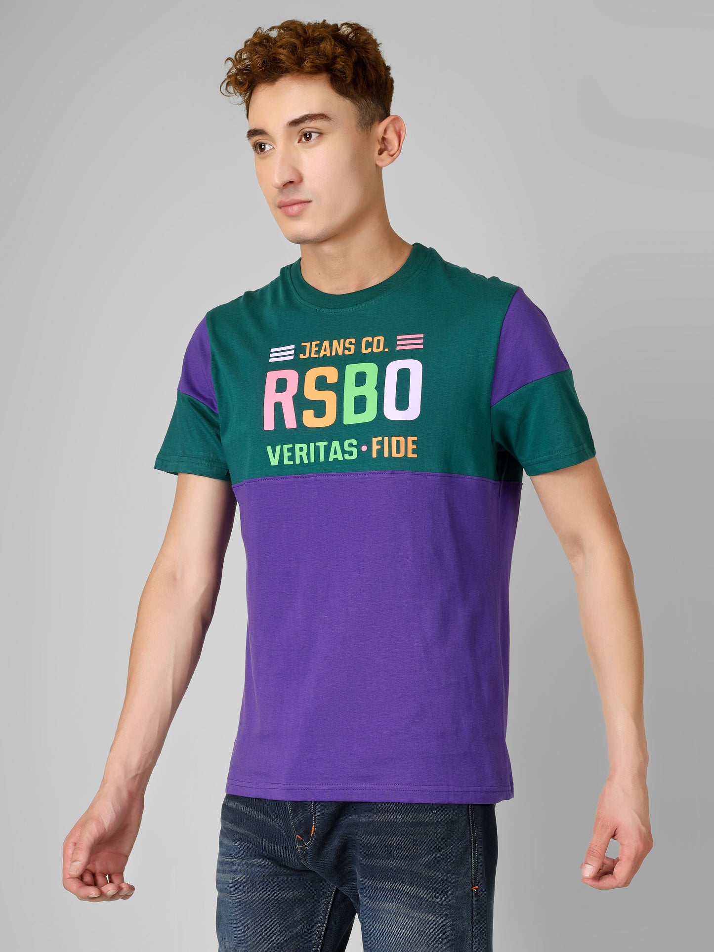 RSBO - Round Neck Dual Tone Streetwear