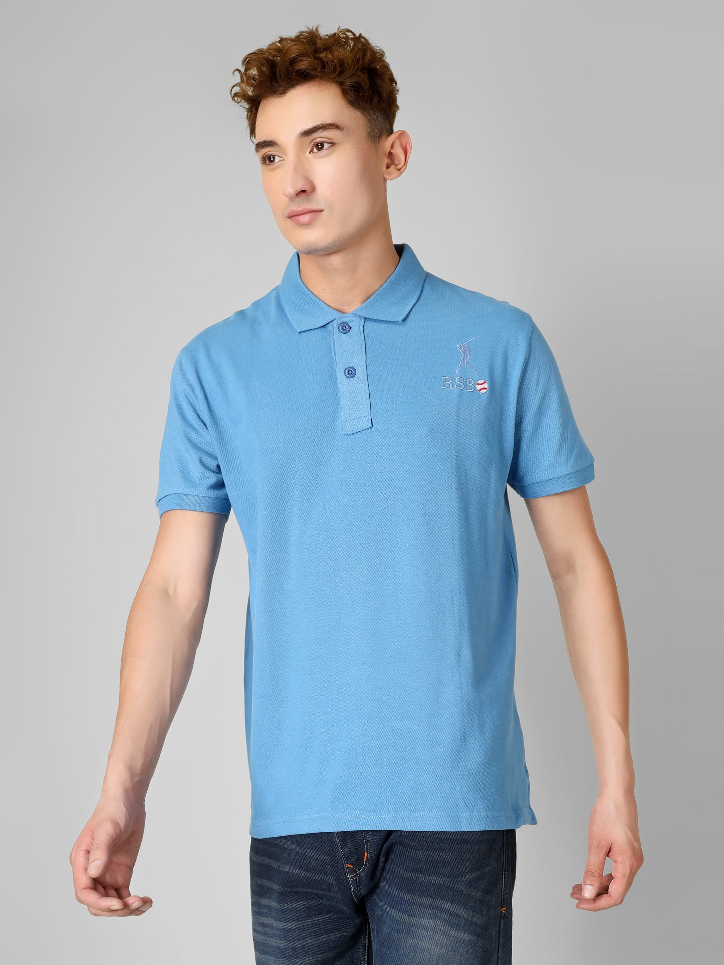 Premium Polo Collar T-Shirt – 100% Super Combed Cotton